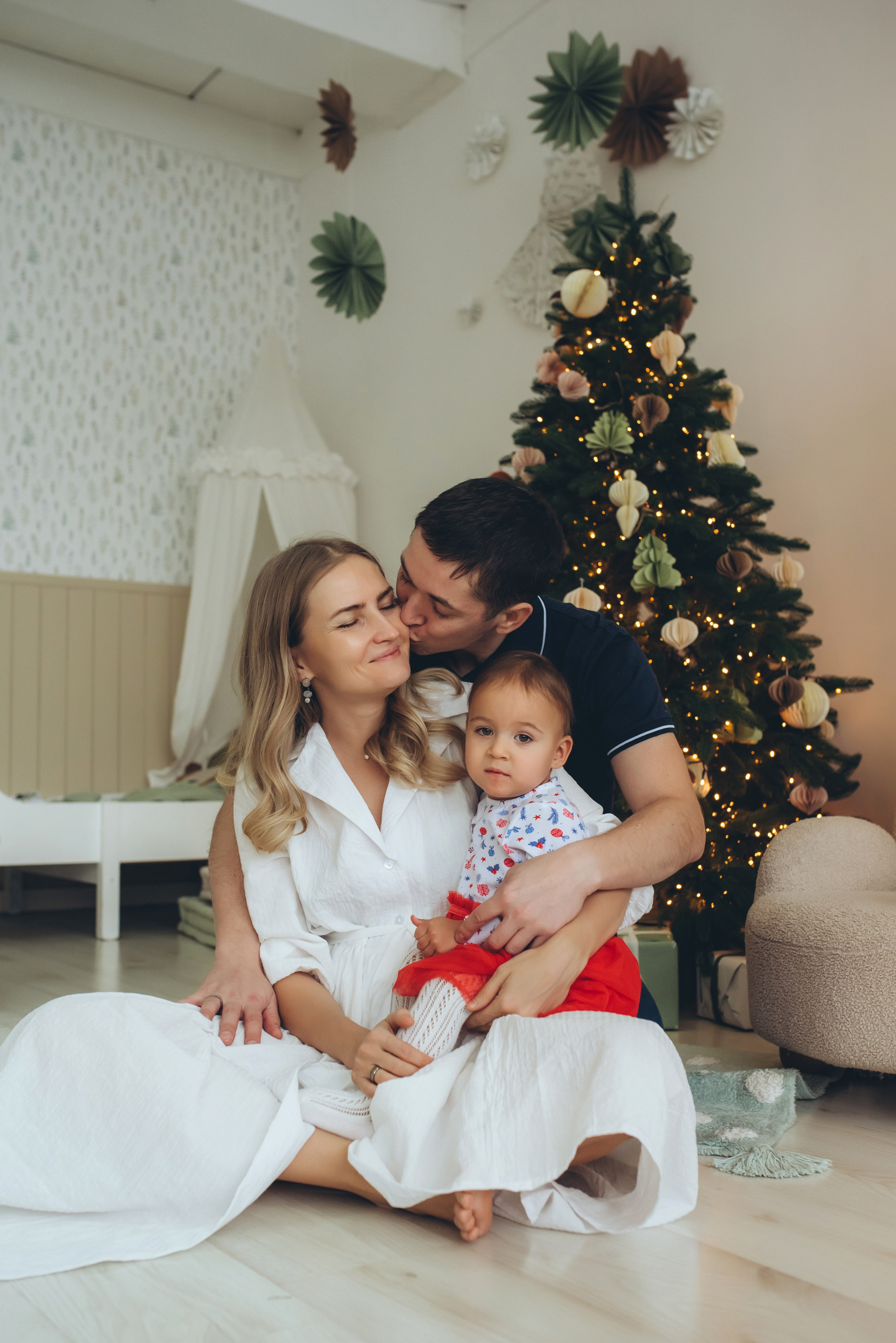 Аня, Виталя и Вика. Семейная фотосессия в Новосибирске от фотографа Ольги Коваль