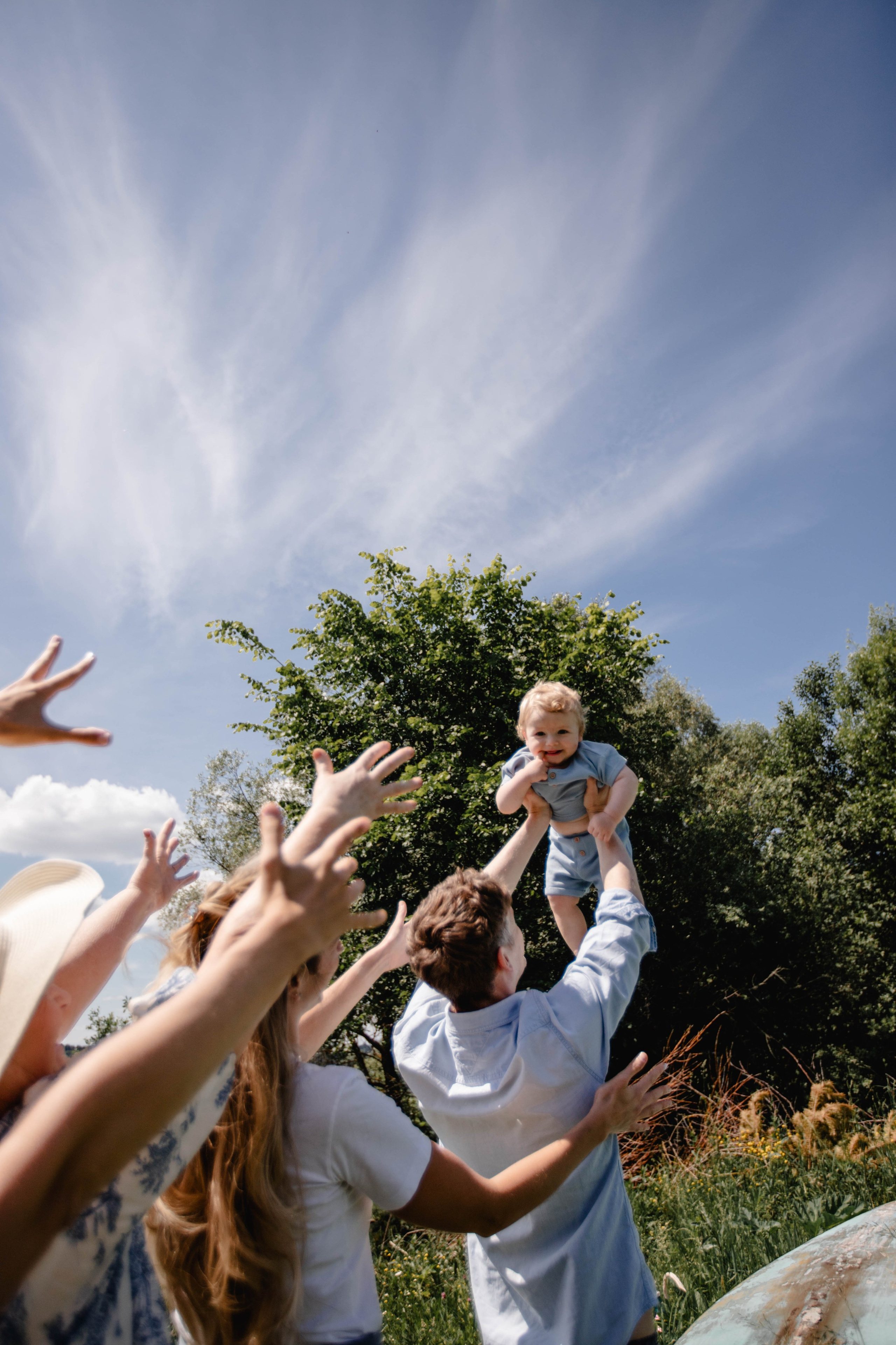 Семейная съёмка у воды