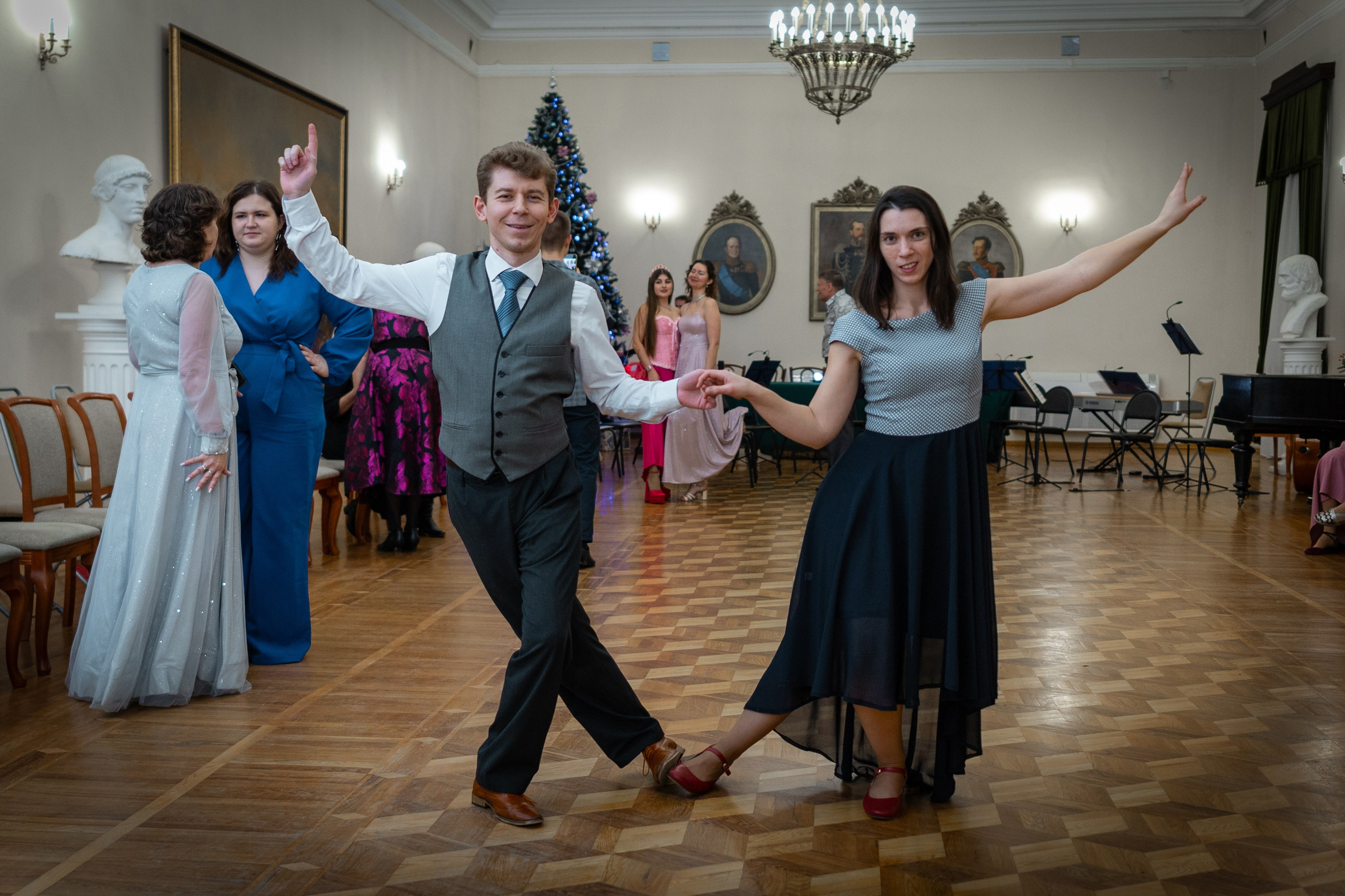 Новогодний бал в музее А. П. Чехова. Фотограф Наталья Матвеева