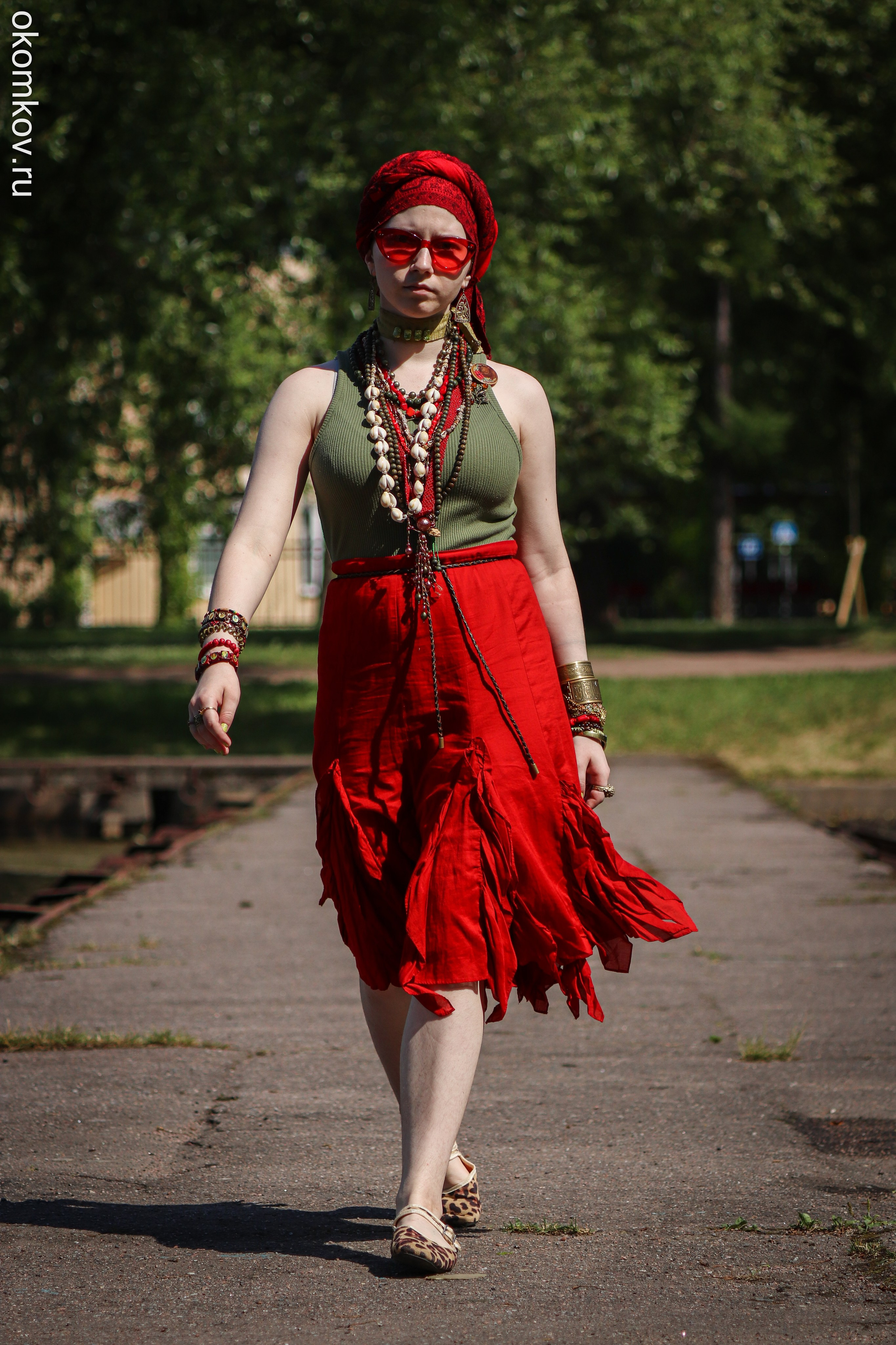 Показ образов на пирсе Московского парка Победы. Ивентный фотограф в Санкт-Петербурге Олег Комков