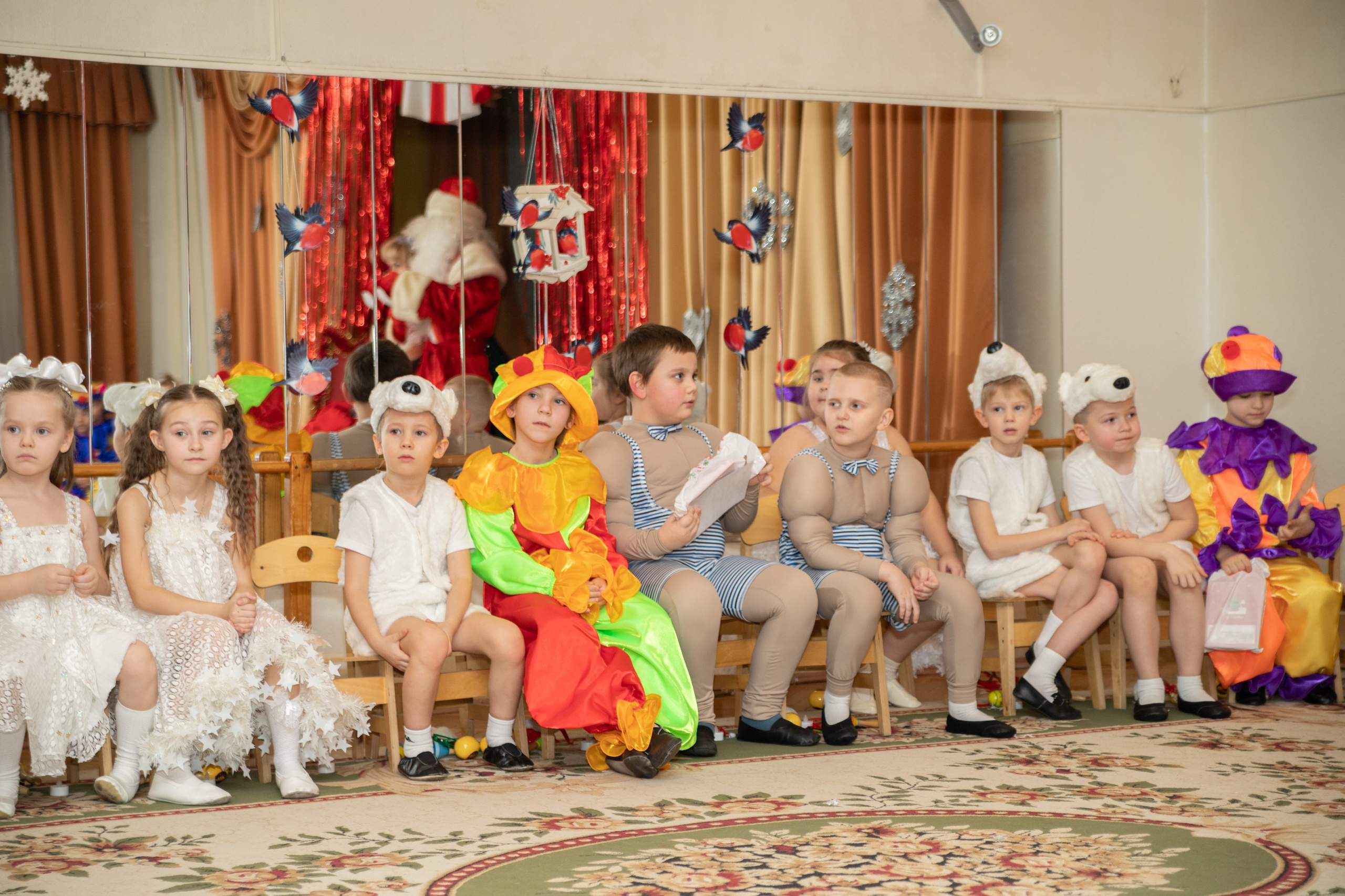 Новогодний утренник в садике. Фотограф-дизайнер, семейный фотограф, фуд-фотограф в Москве и Московской области Лаврова Анна