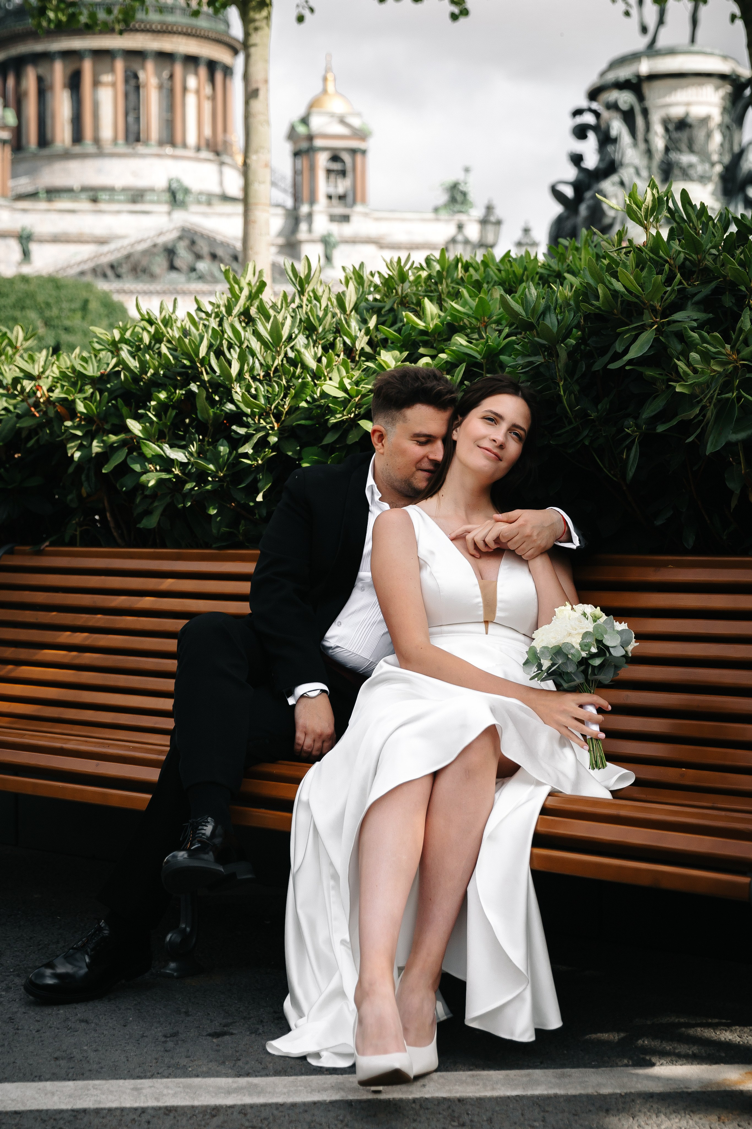 КРОНШТАДТСКИЙ ЗАГС | Август, Летний сад, Исаакий. Свадебный фотограф в Санкт-Петербурге Полина Корзухина