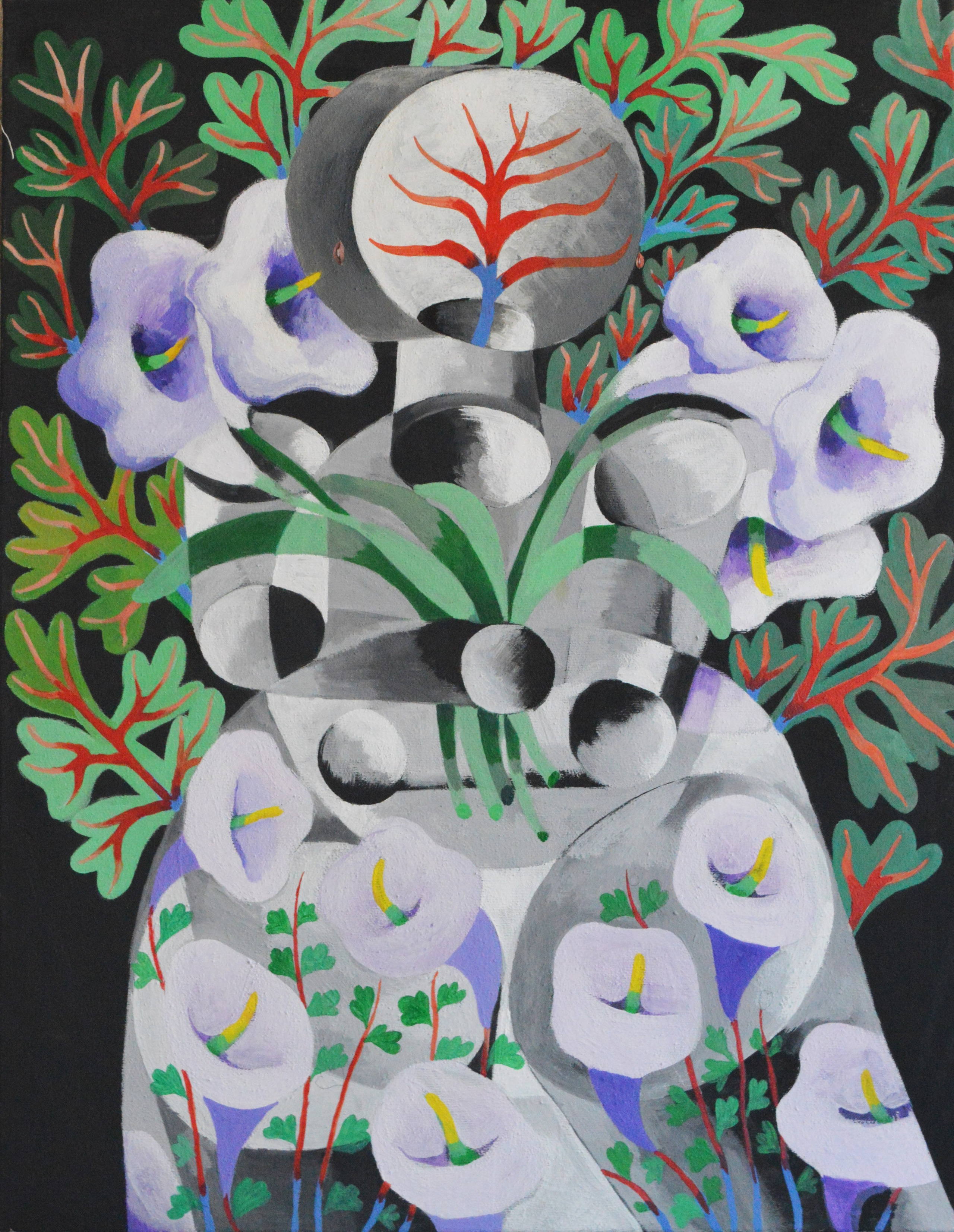 Выставка «Цветы моей семьи» 2025. Лилия Ким. Междисциплинарный художник