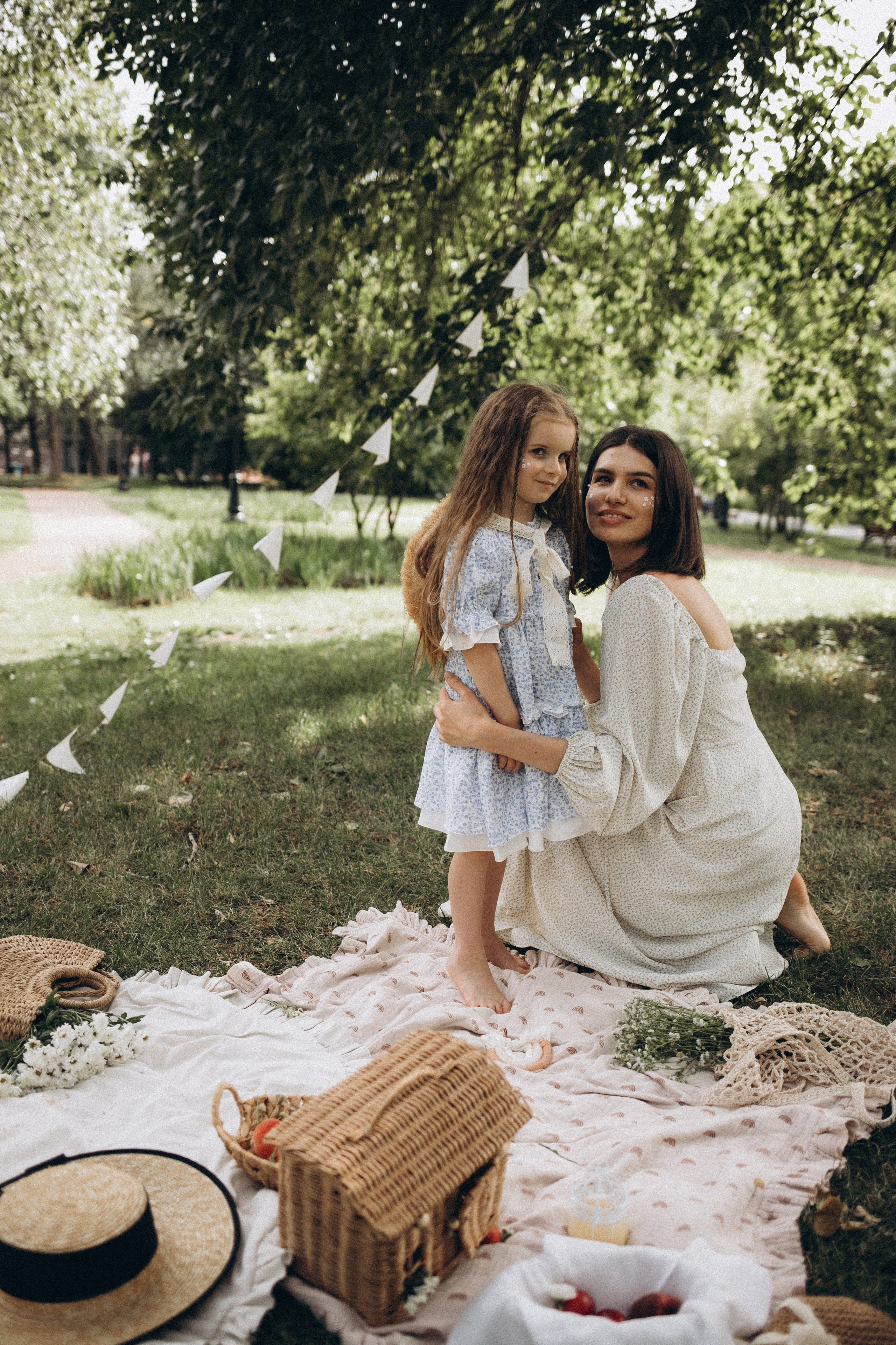 Летний семейный пикник на природе. Семейный и свадебный фотограф Анна Кожокарь