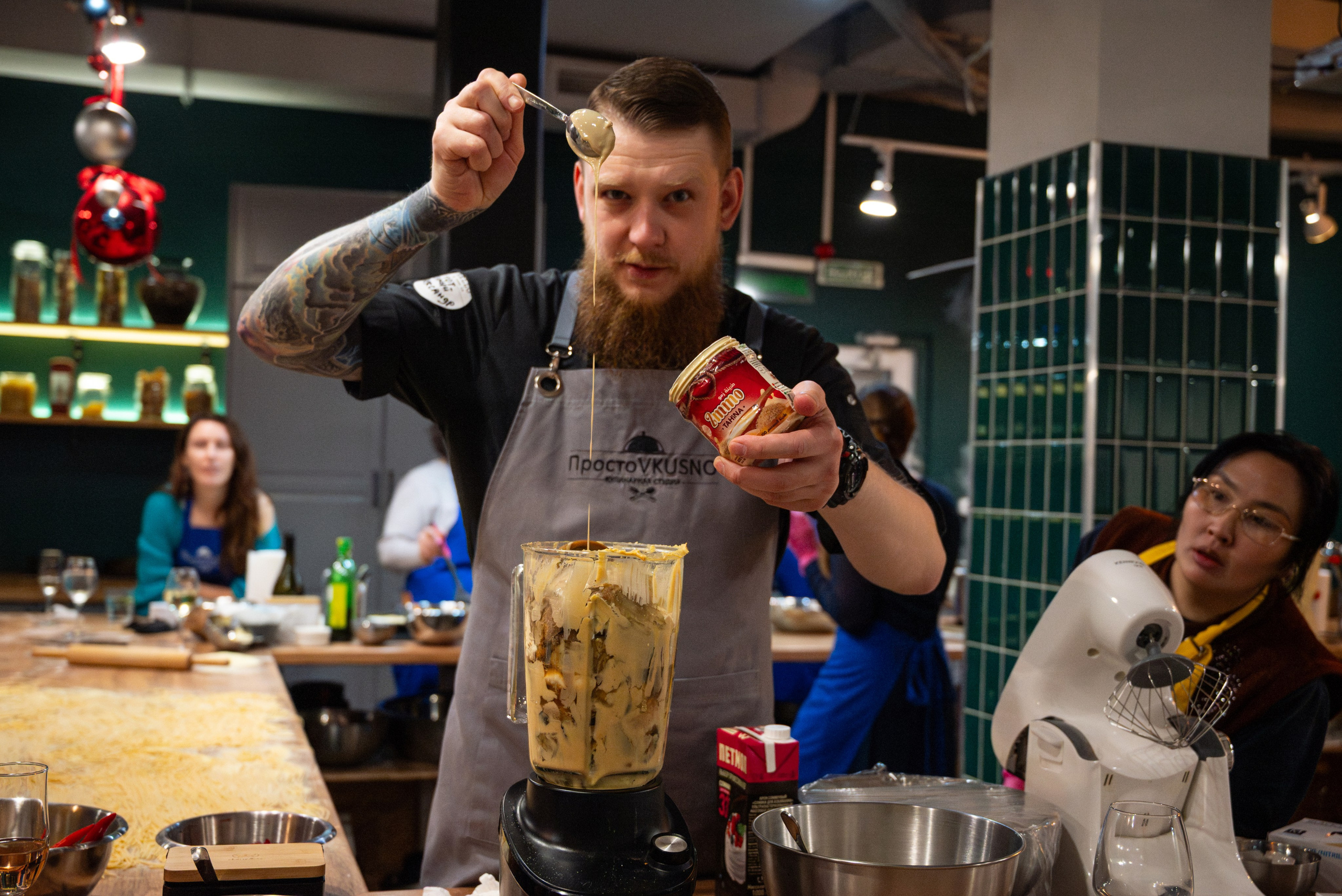 Кулинарный мастер класс. Фотограф мероприятий в Москве