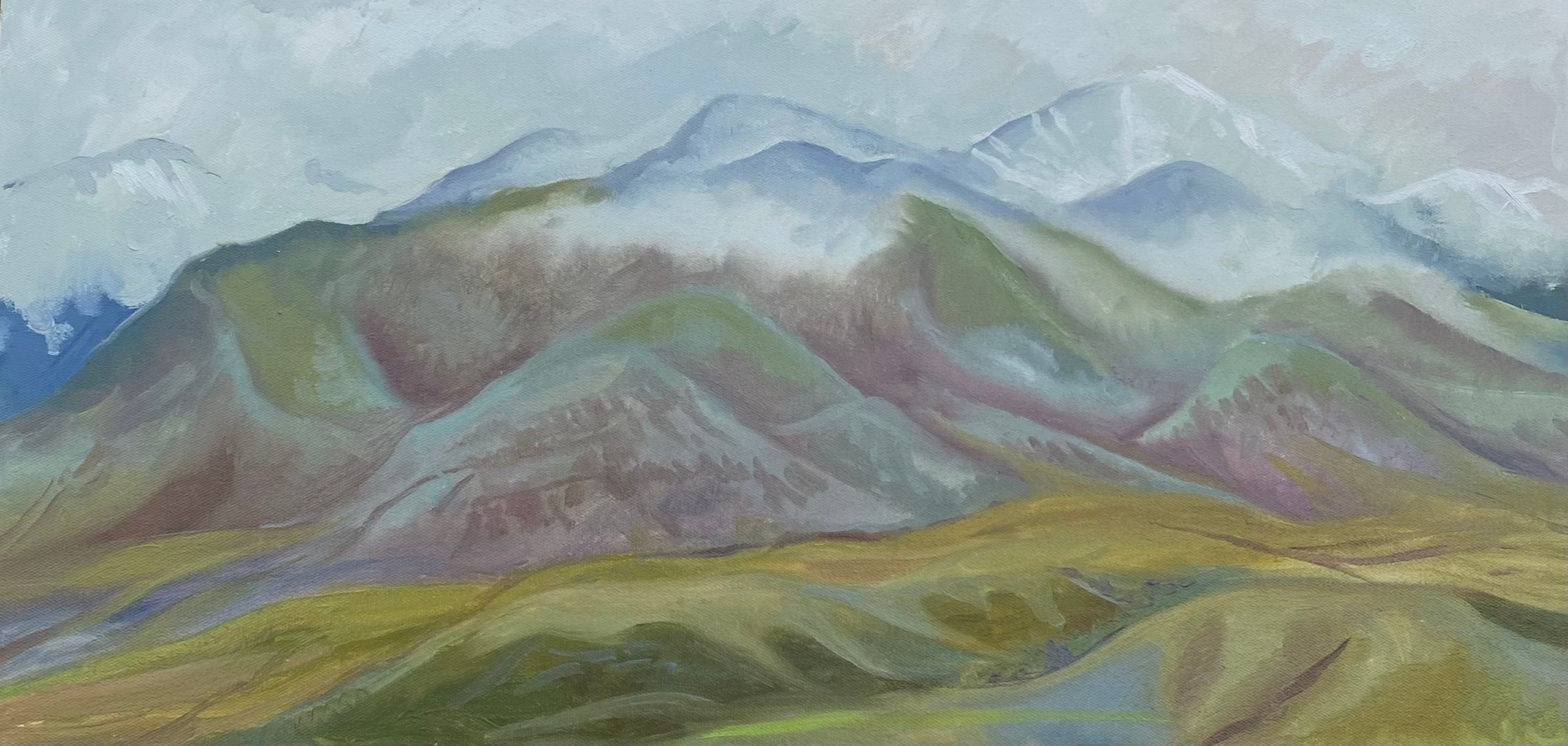 Пейзажи. Донбай Василиса художник