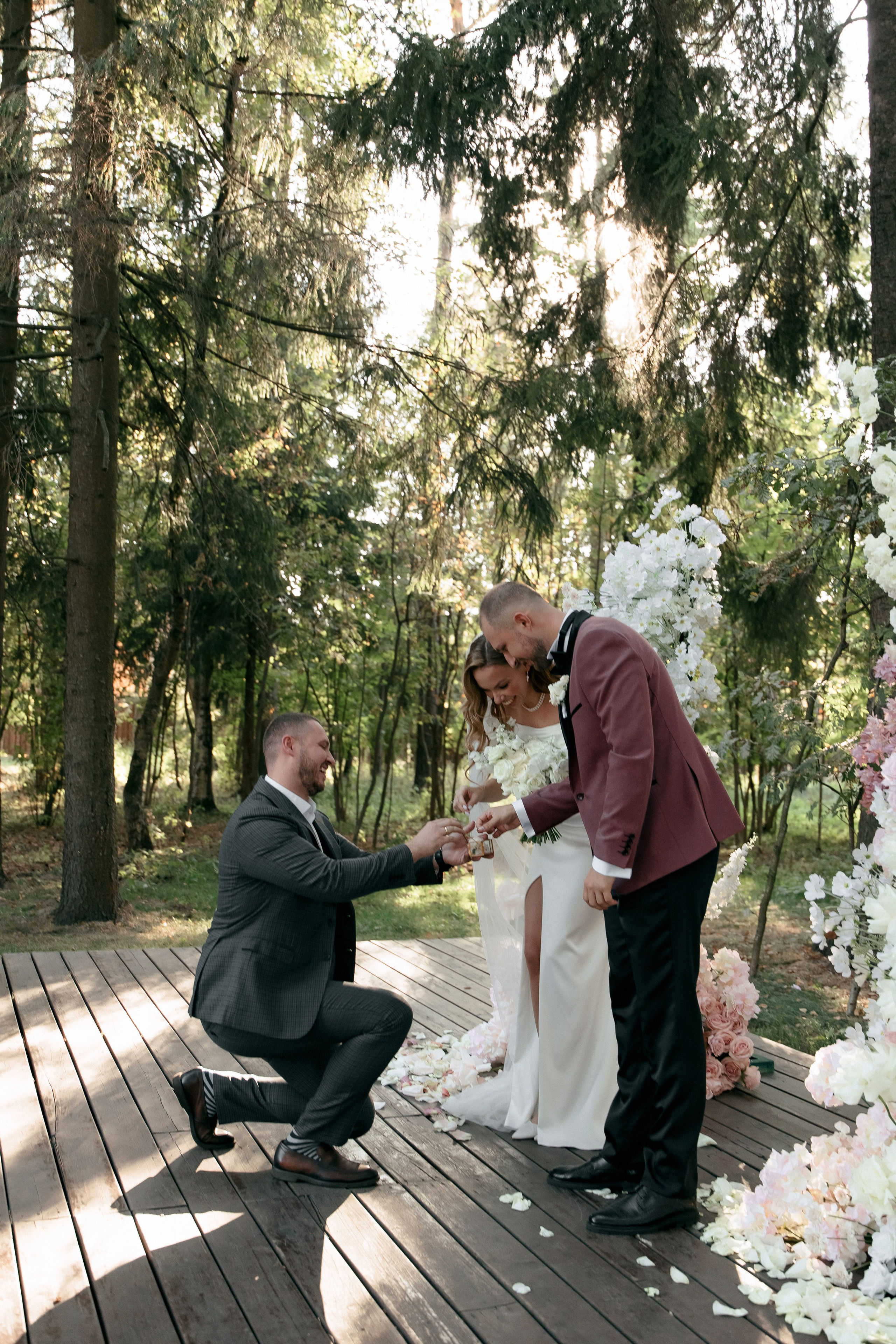 Золотая осень Андрея и Дарьи в Art Village Club. Свадебный фотограф Москва