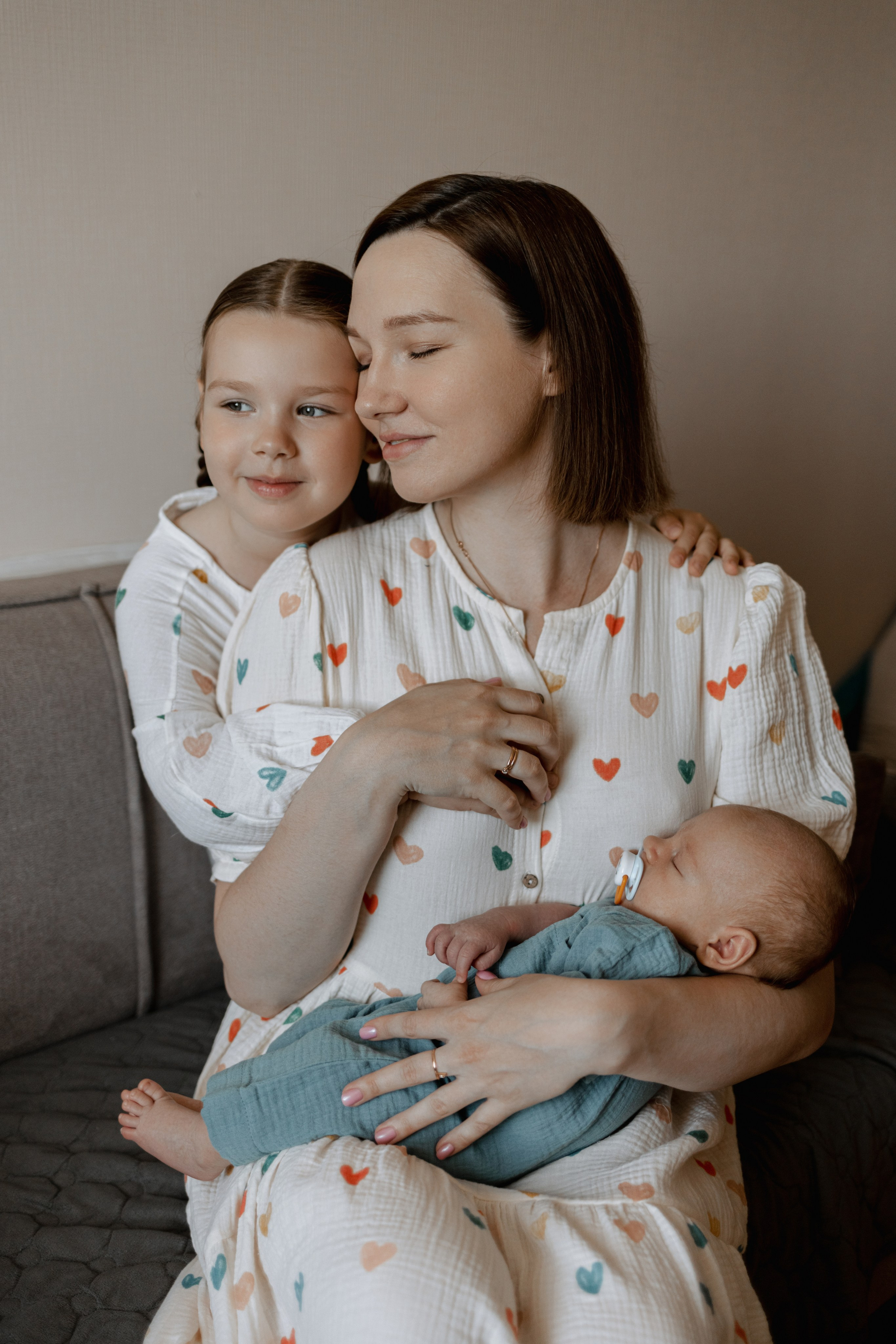 Новорожденные. Фотограф Москва