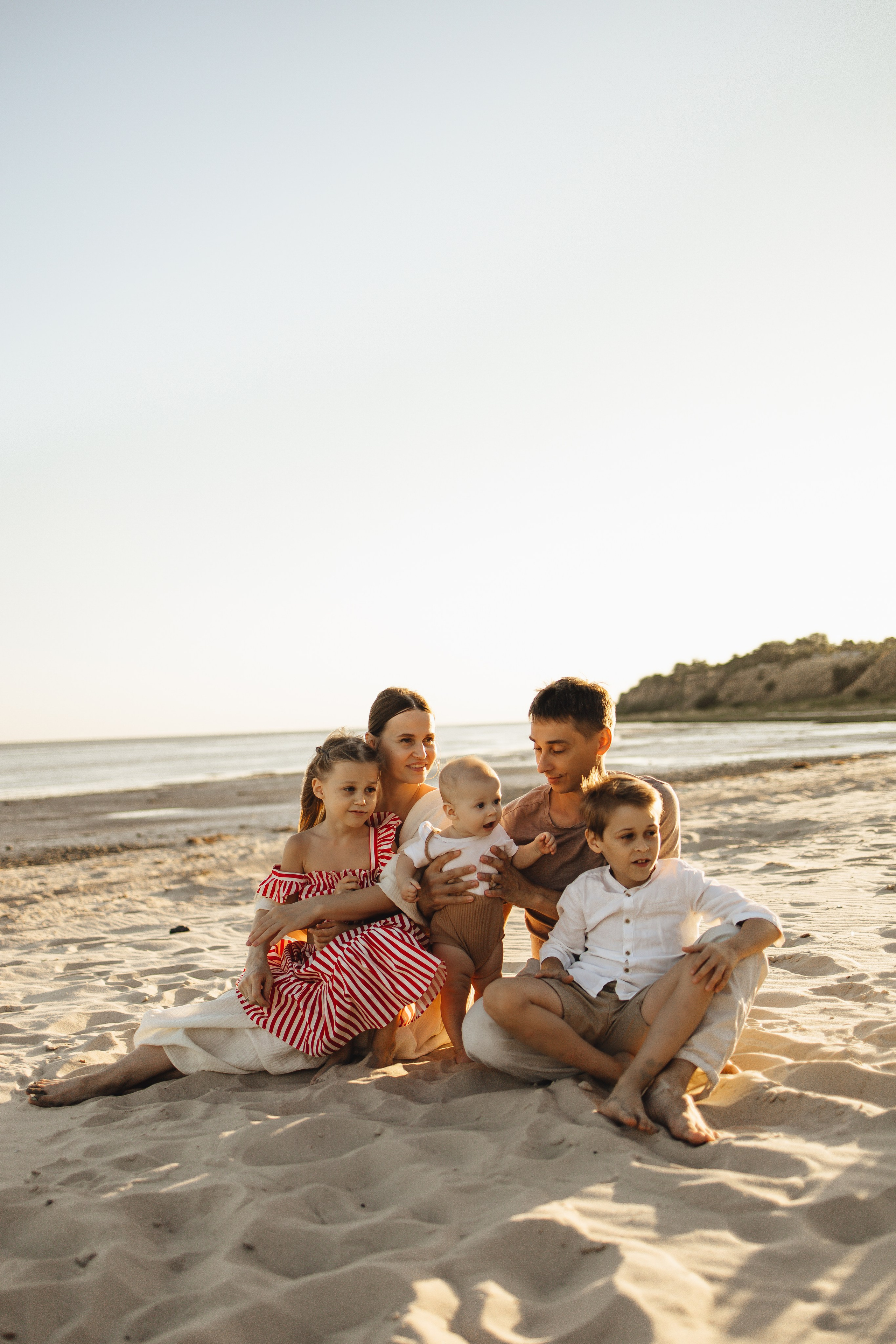 Летняя история на берегу. Семейный и детский фотограф, таганрог, ростов-на-дону