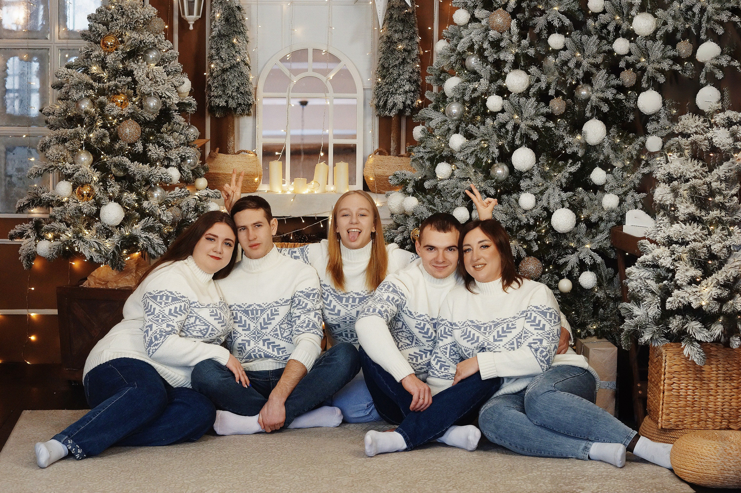 Студийная семейная съёмка. Семейный фотограф г. Новокузнецк Юлия Машникова