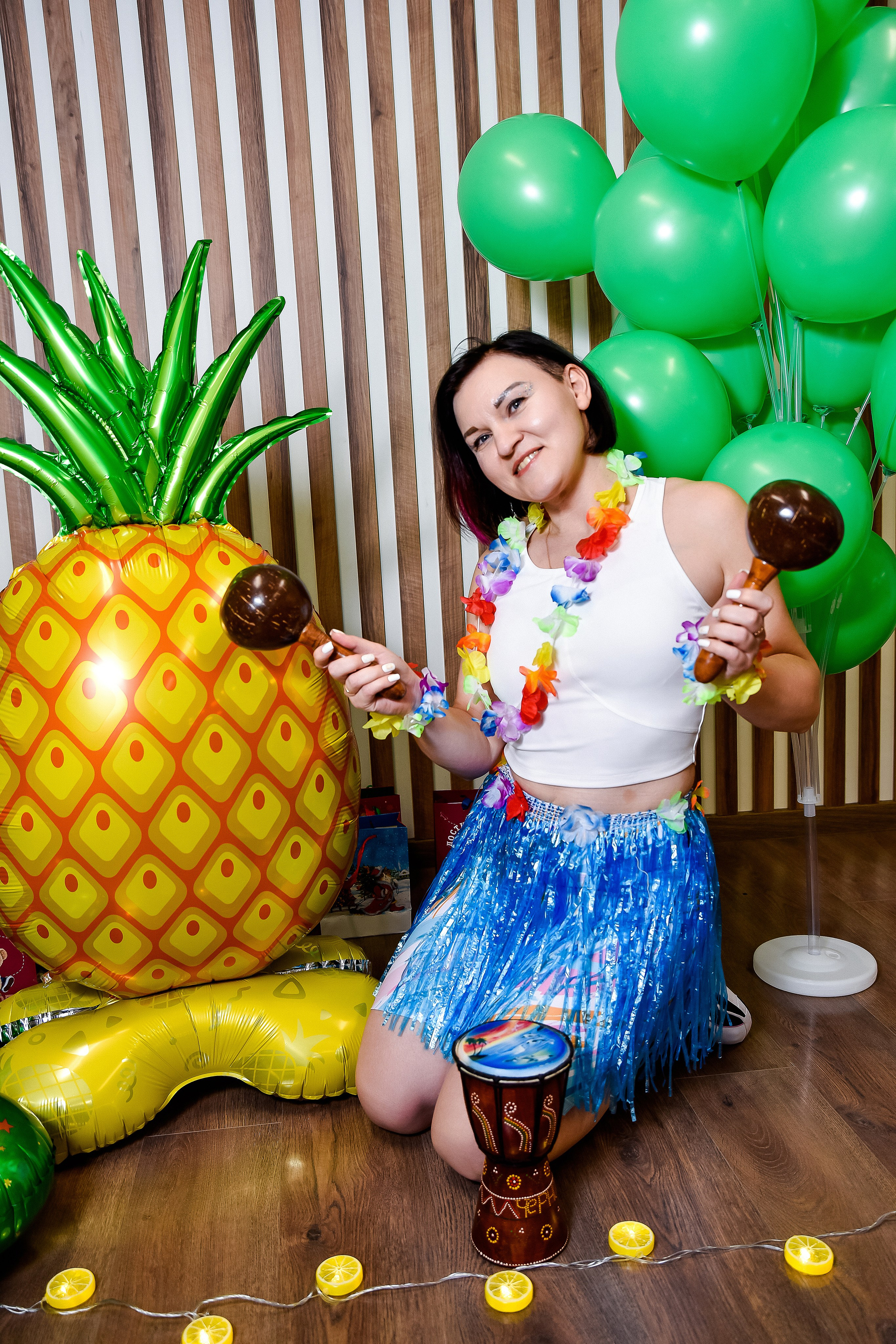 НОВОГОДНЯЯ ГАВАЙСКАЯ ТАНЦЕВАЛЬНАЯ ФИТНЕС- ВЕЧЕРИНКА