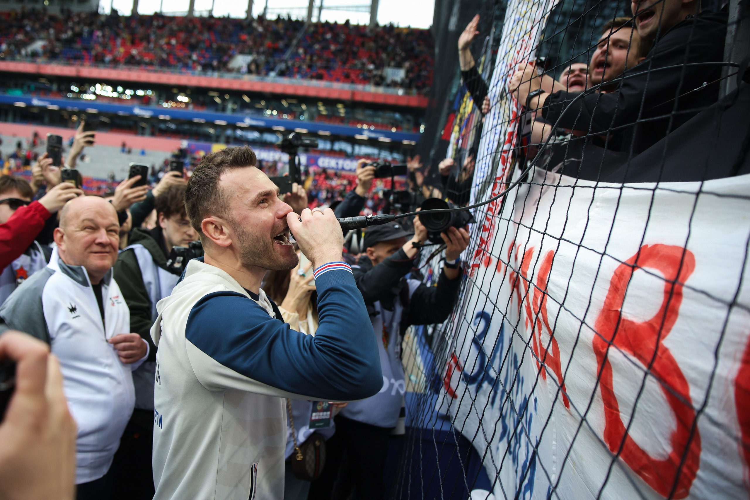 Гала-матч 20 лет Кубку УЕФА. Фотограф Иван Косарев