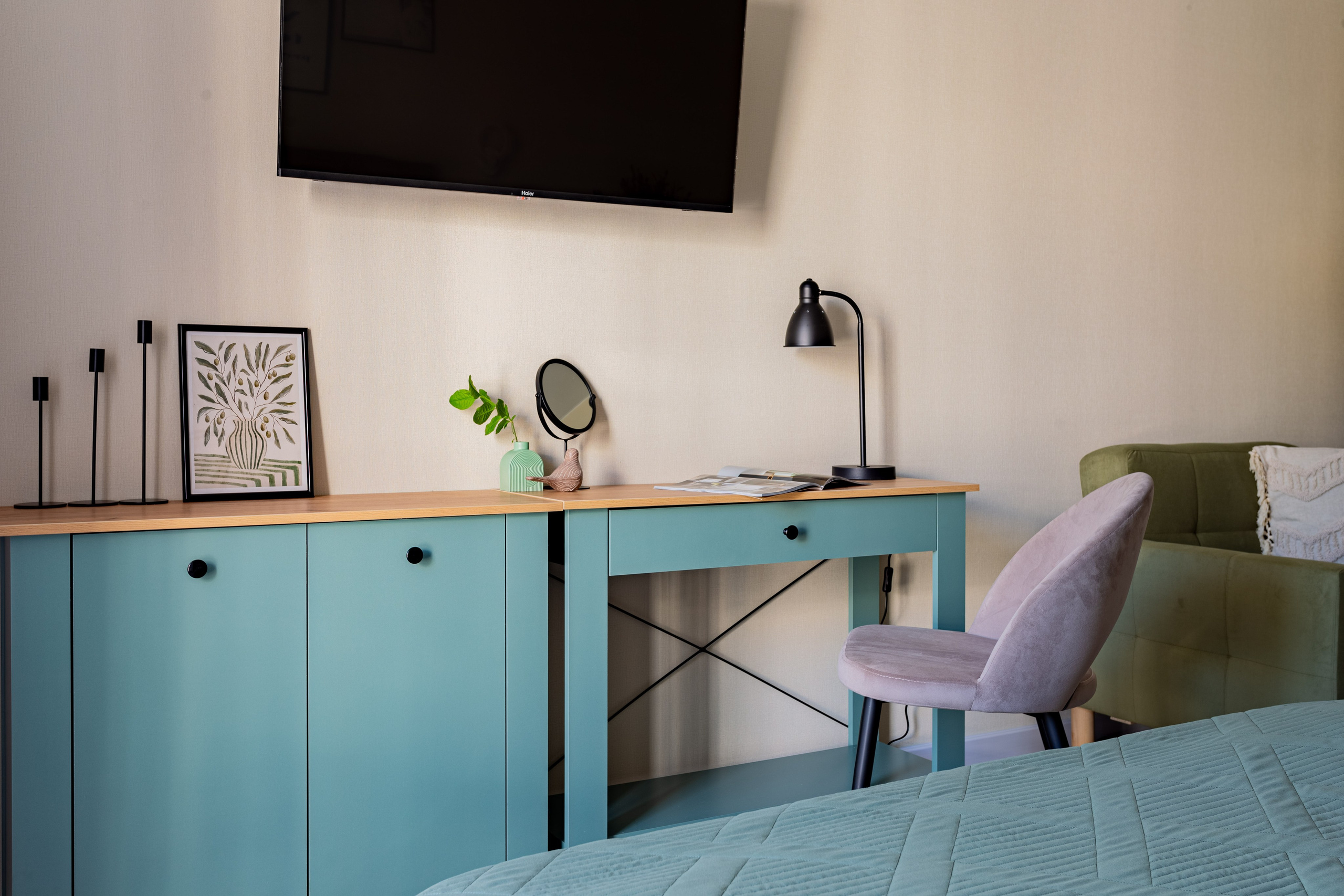 Комплектация студии с ремонтом от застройщика. Интерьерный фотограф. Хоумстейджер. Сочи/Адлер/Красная поляна