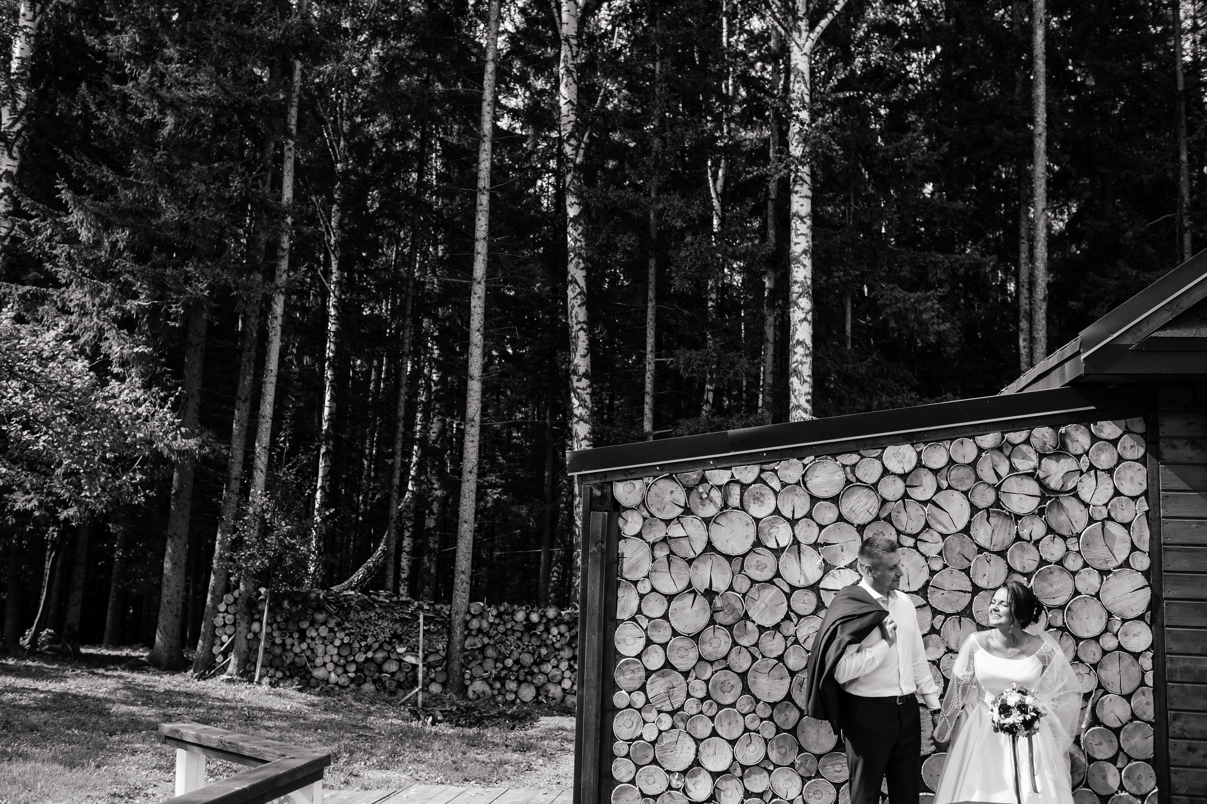 Свадебная фотосессия в усадьбе Раздолье, Томск. Евгения Орлова