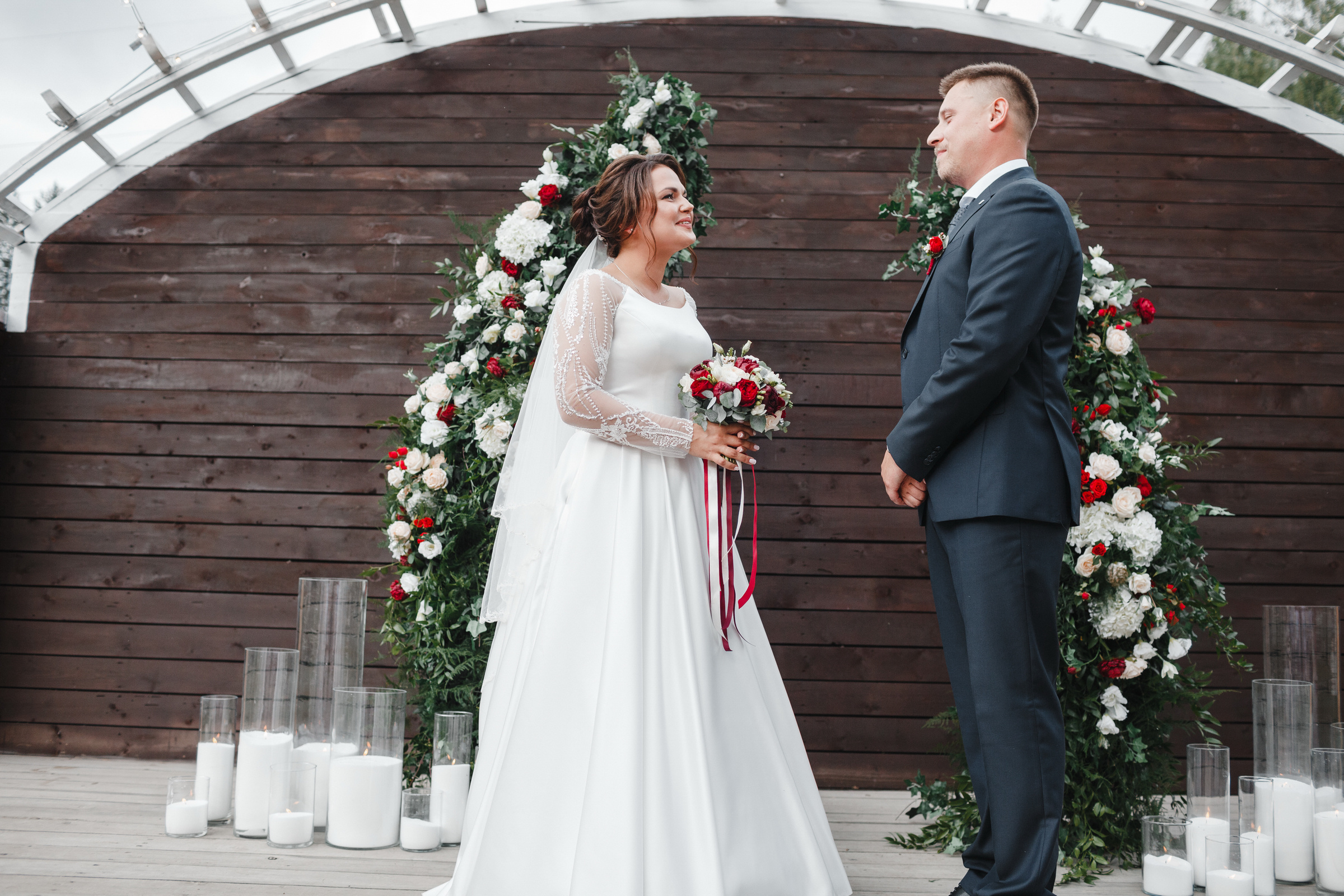 Свадебная фотосессия в усадьбе Раздолье, Томск. Евгения Орлова