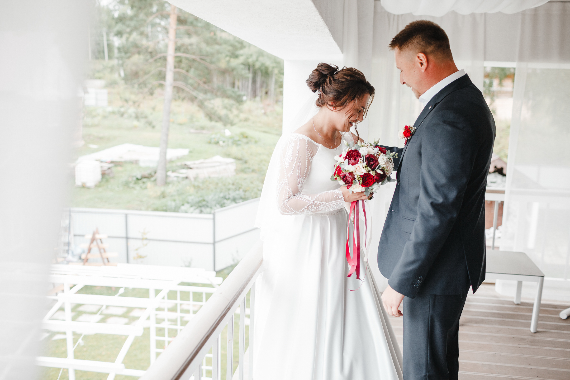 Свадебная фотосессия в усадьбе Раздолье, Томск. Евгения Орлова