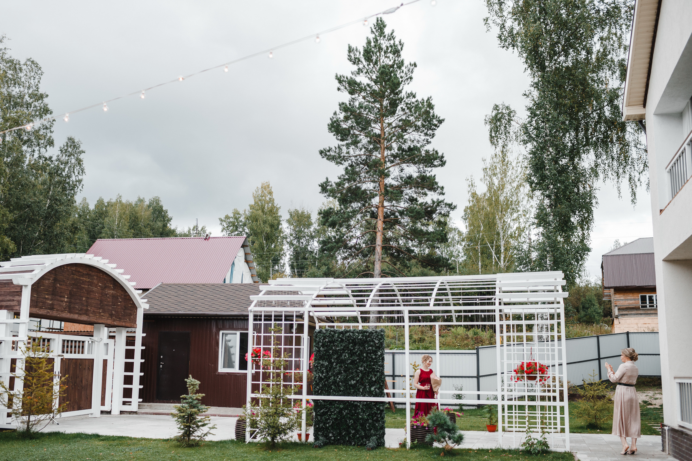 Свадебная фотосессия в усадьбе Раздолье, Томск. Евгения Орлова