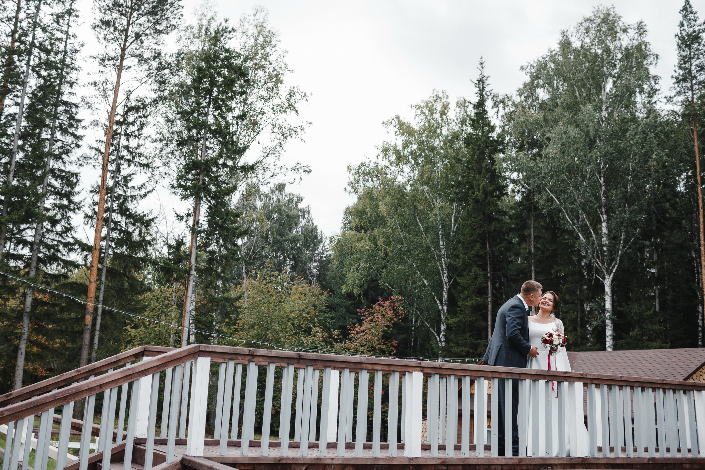 Свадебная фотосессия в усадьбе Раздолье, Томск. Евгения Орлова