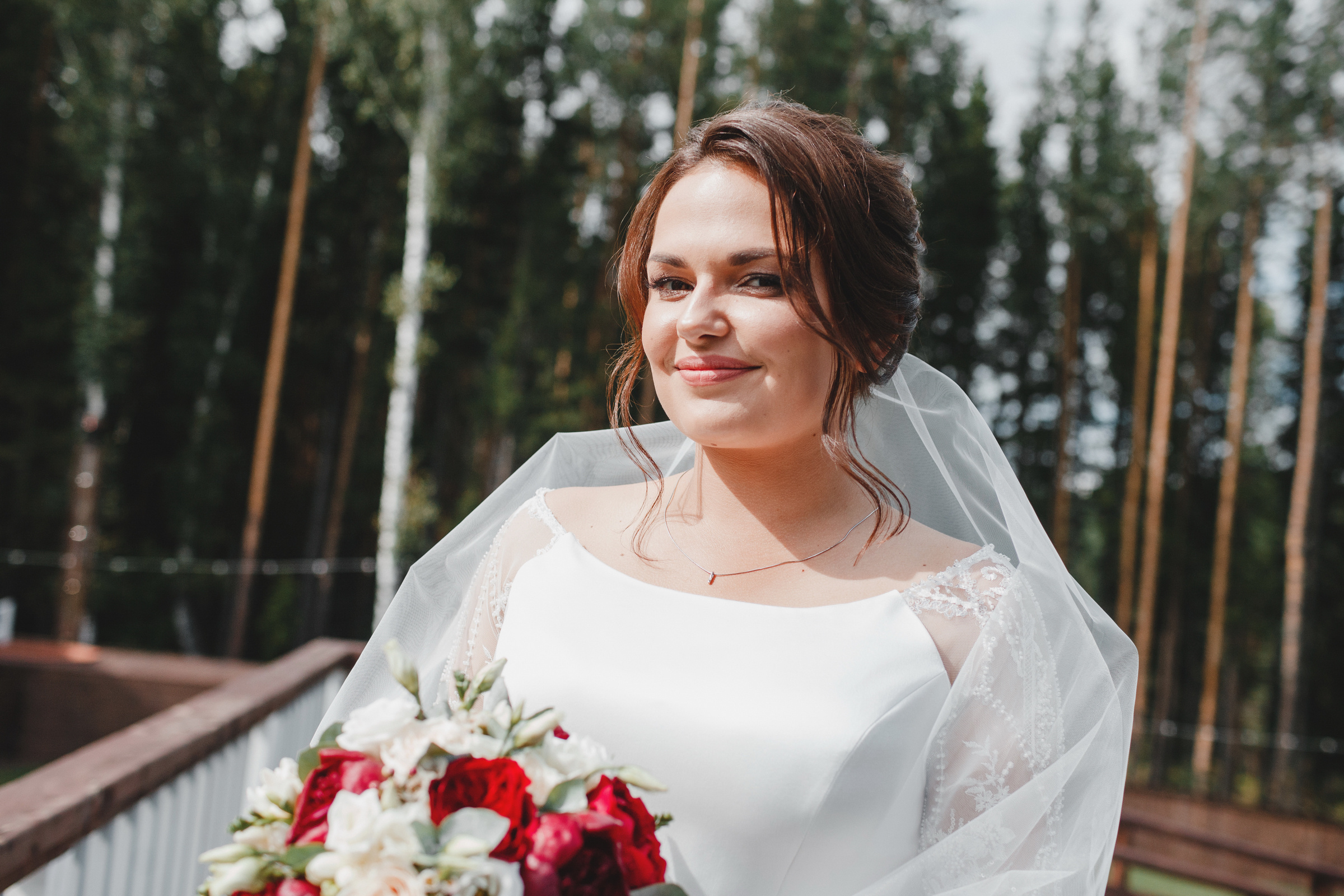 Свадебная фотосессия в усадьбе Раздолье, Томск. Евгения Орлова