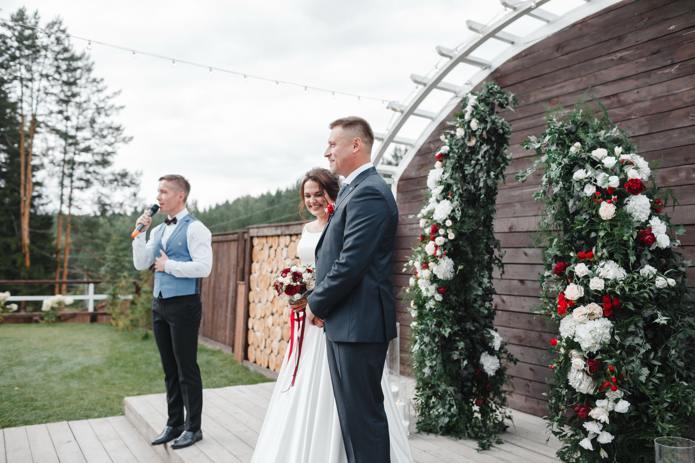 Свадебная фотосессия в усадьбе Раздолье, Томск. Евгения Орлова