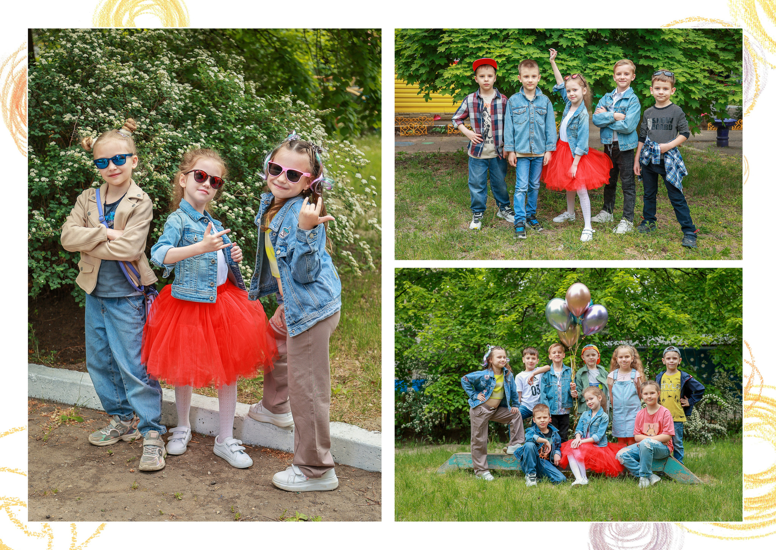 ДС: альбом на 5 разворотов. Школьный фотограф в Краснодаре Дидик Ольга