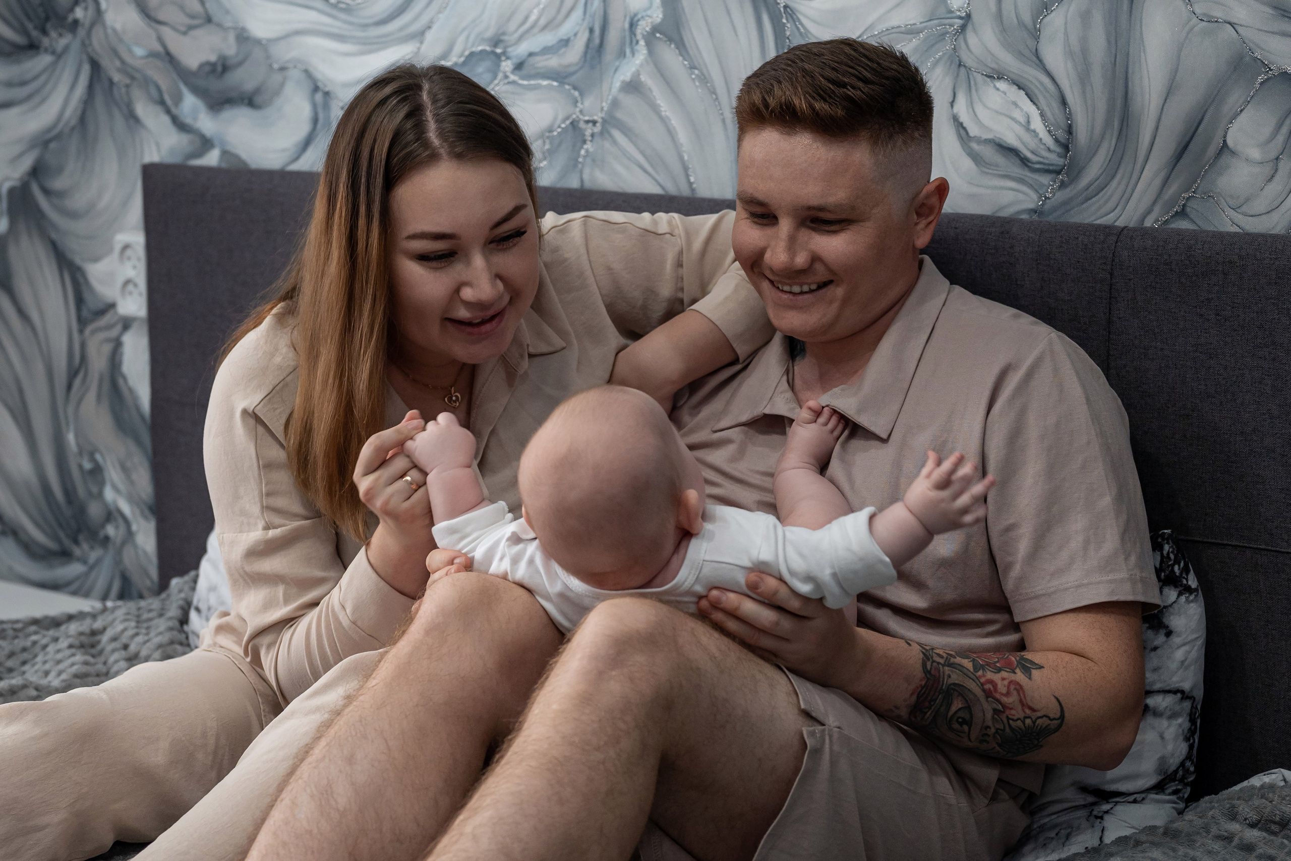 Эмиль, Адиля и Ассель. Фотограф в городе Салават