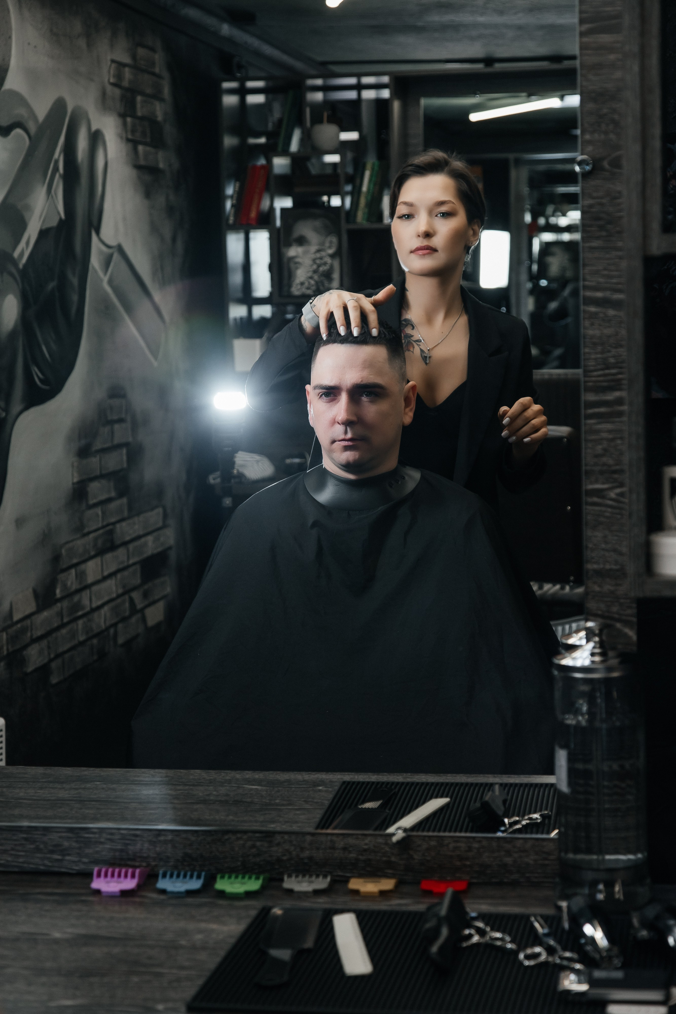 Барбершоп. Креативный и женский Фотограф Омске Наталья Лебедева