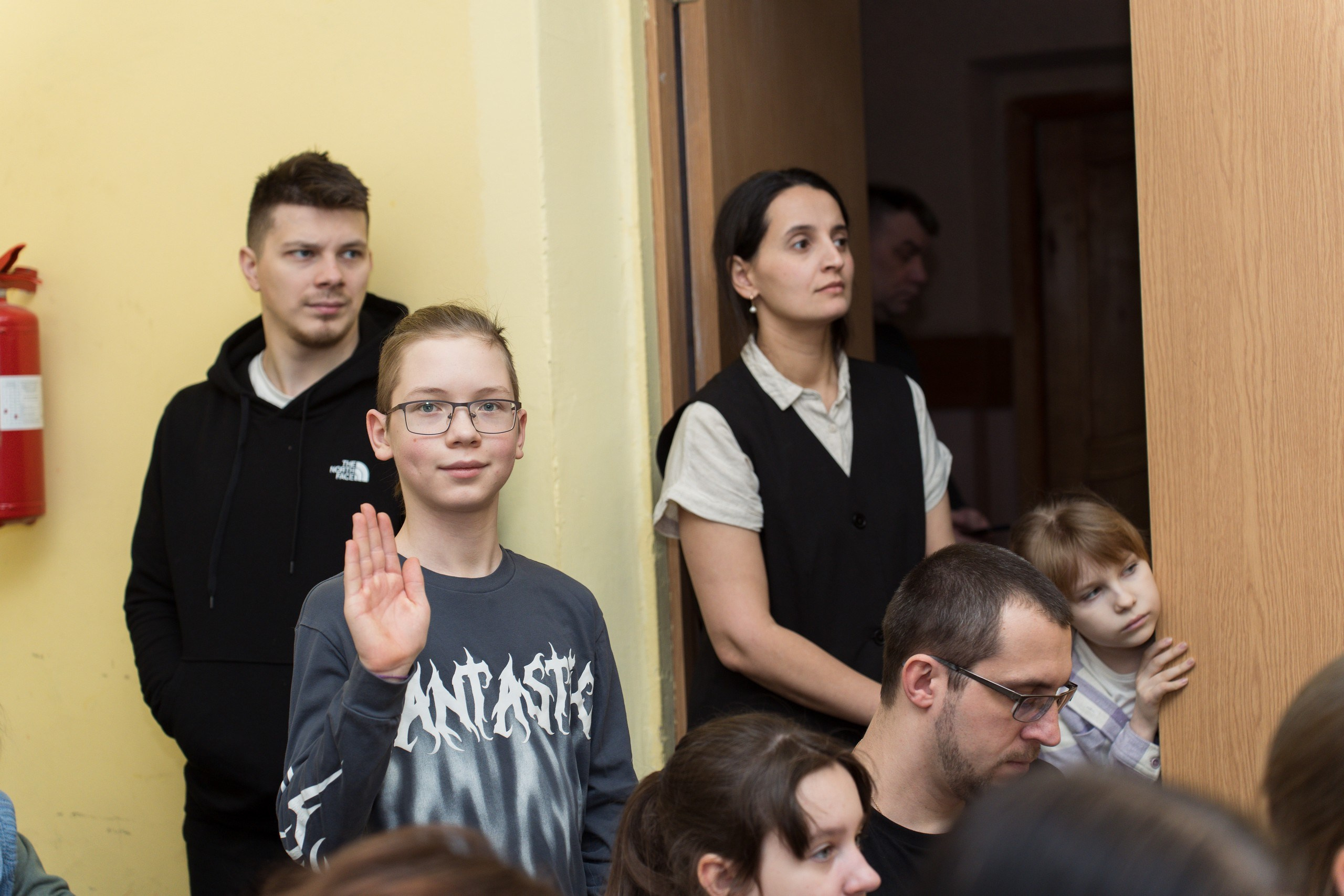 Пятёрка для ребёнка. Репортажная съёмка в Санкт-Петербурге, Константин Петров