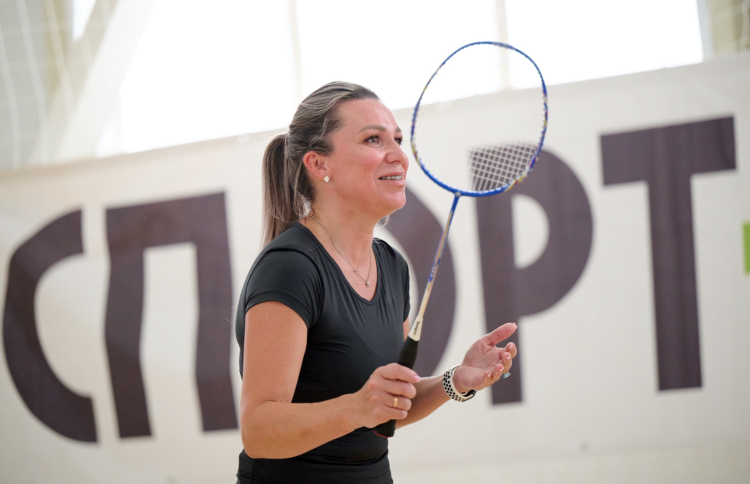 Бадминтон. Мастер-класс Любови Сухановой. Ижевск. 20.07.2024. Спортивный репортажный фотограф в Ижевске Сергей Мерзляков