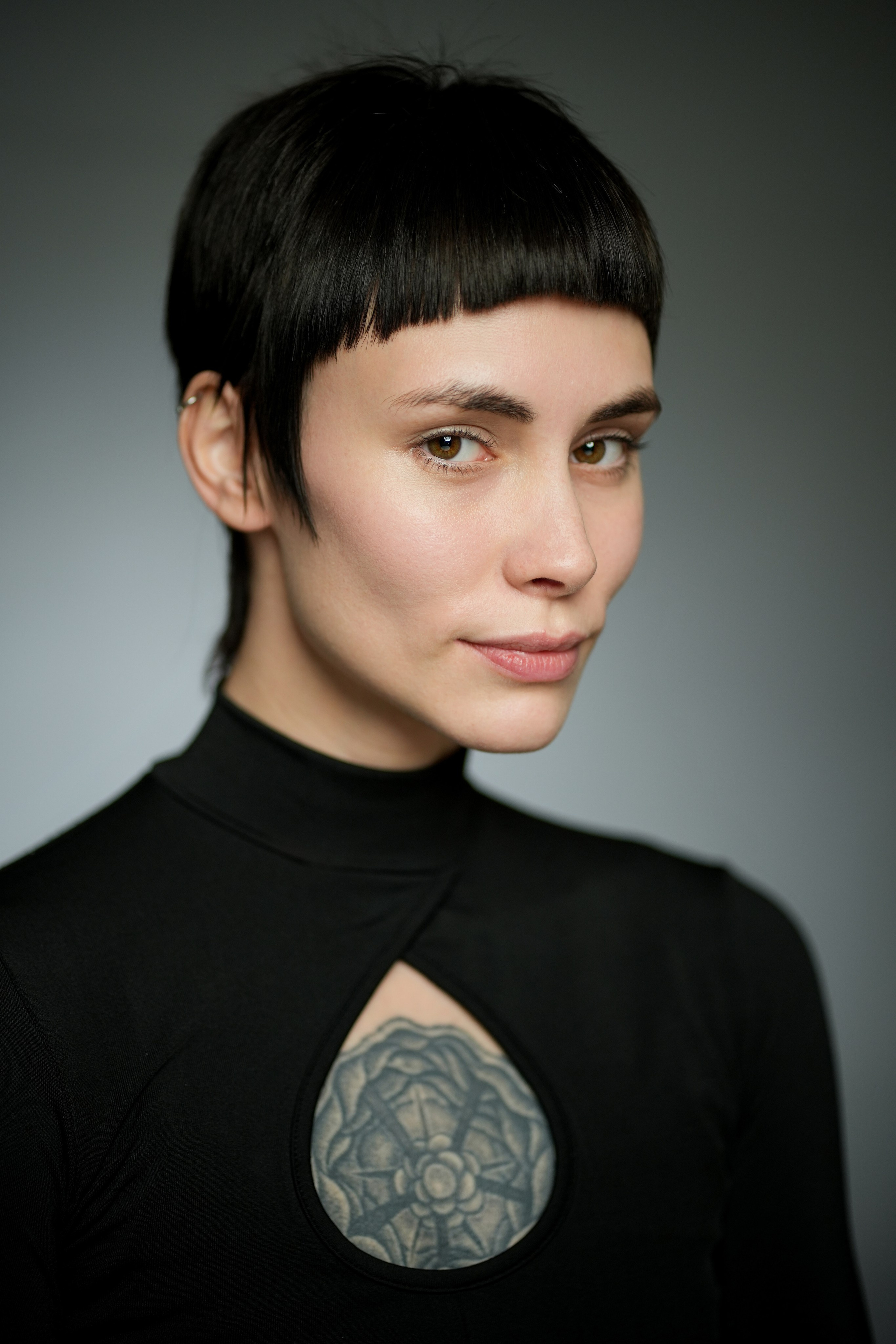 Актриса Любовь Коковина. Портретная съемка в Москве, студийный фотограф Игорь Фомин