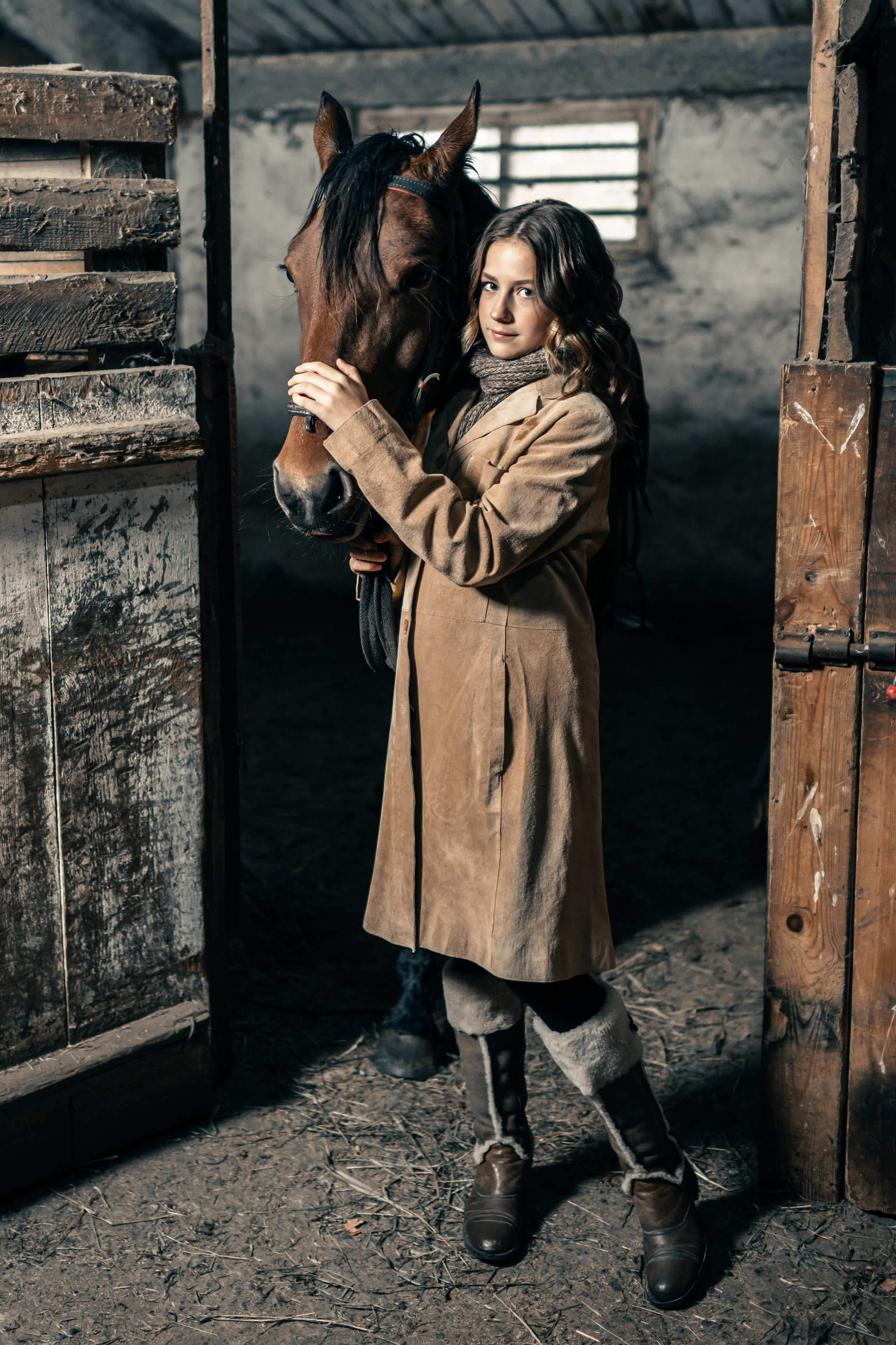 На конюшне. Belichev45foto.ru