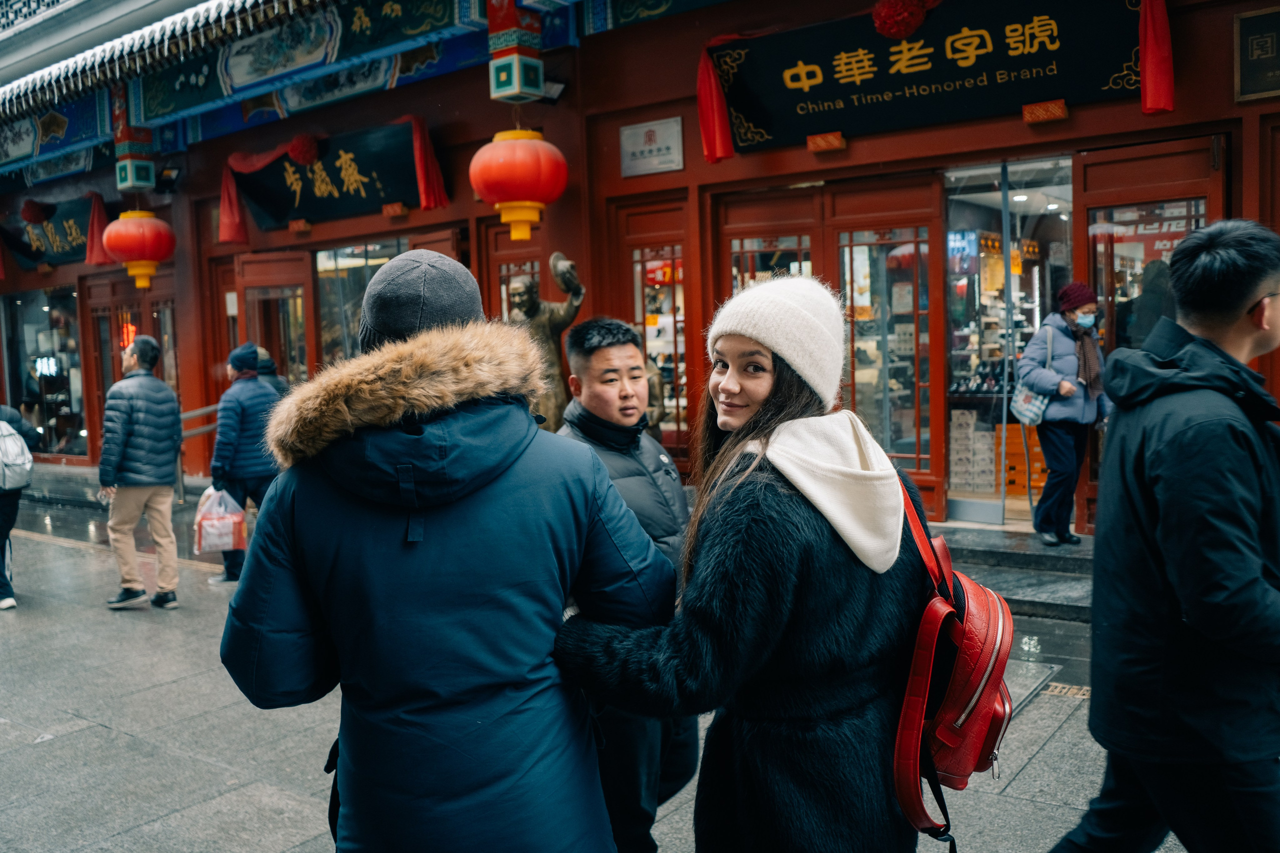 Winter Beijing, photoshoot