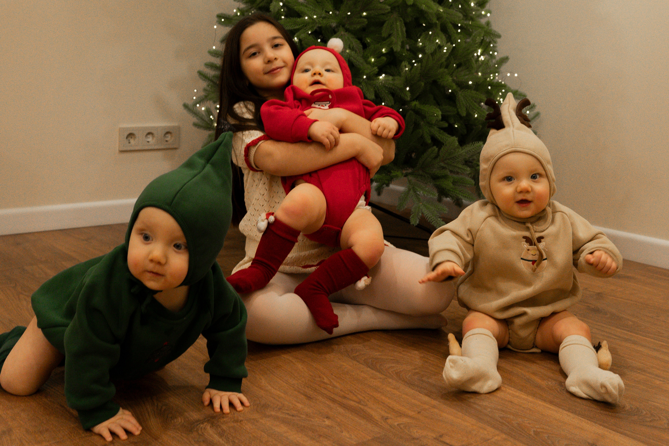 Новогодние тройняшки. Главная