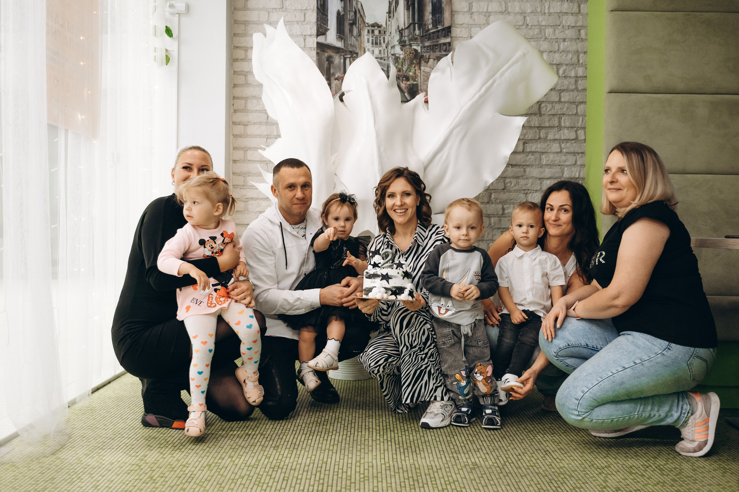 Анечке 2 года (MIA FAMILIA семейное кафе). Семейный фотограф в Минске Дарья Дреко