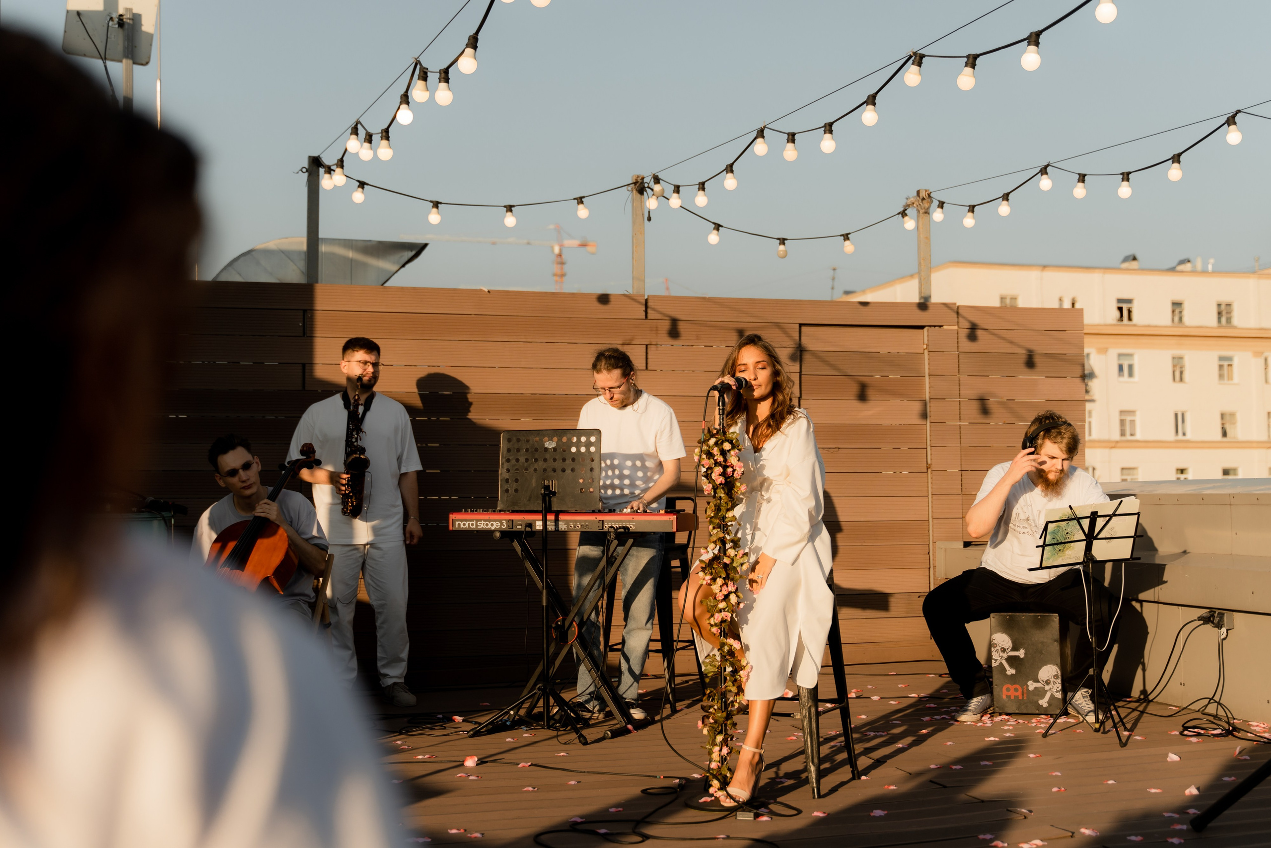 Концерт на крыше Вокальная школа Soulmade. Портретный и свадебный фотограф Алла Карени Москва