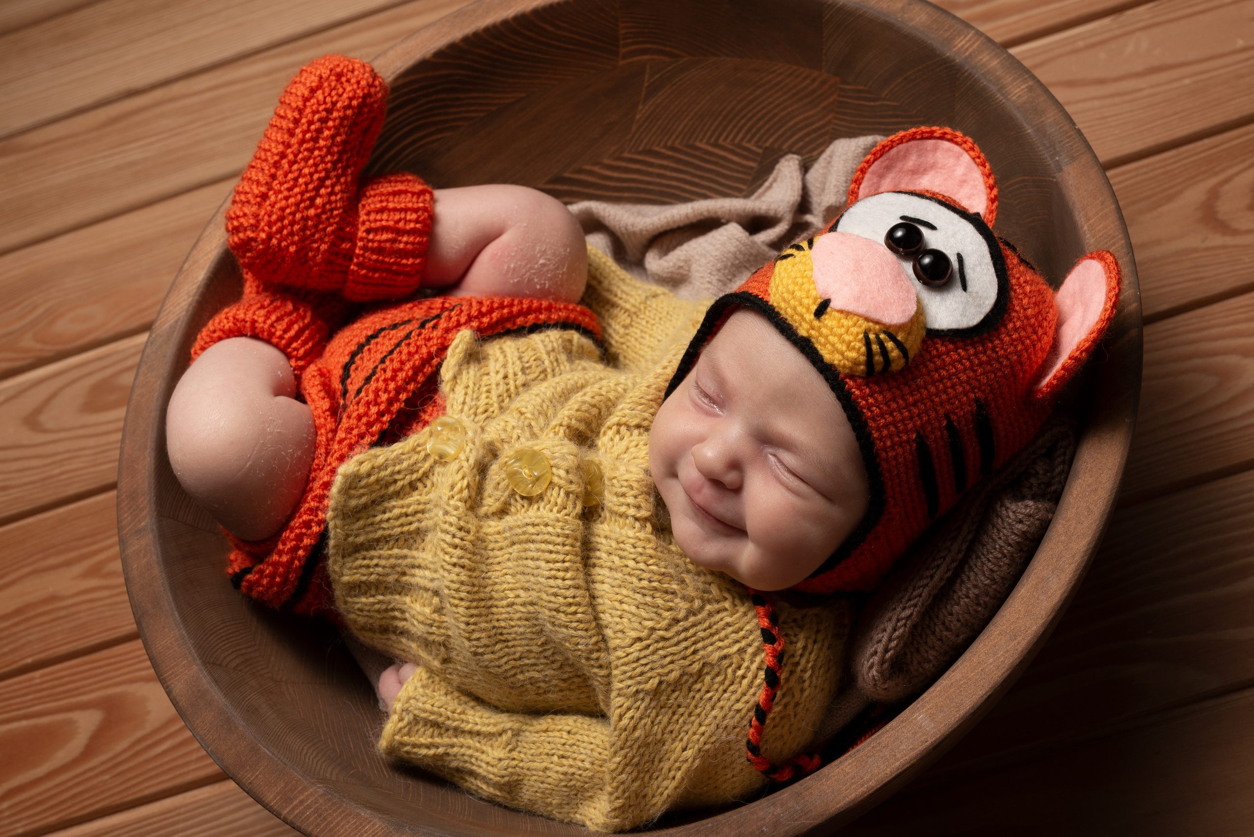 До/После. Фотограф новорожденных Березники Пермский край Аня Ремянникова