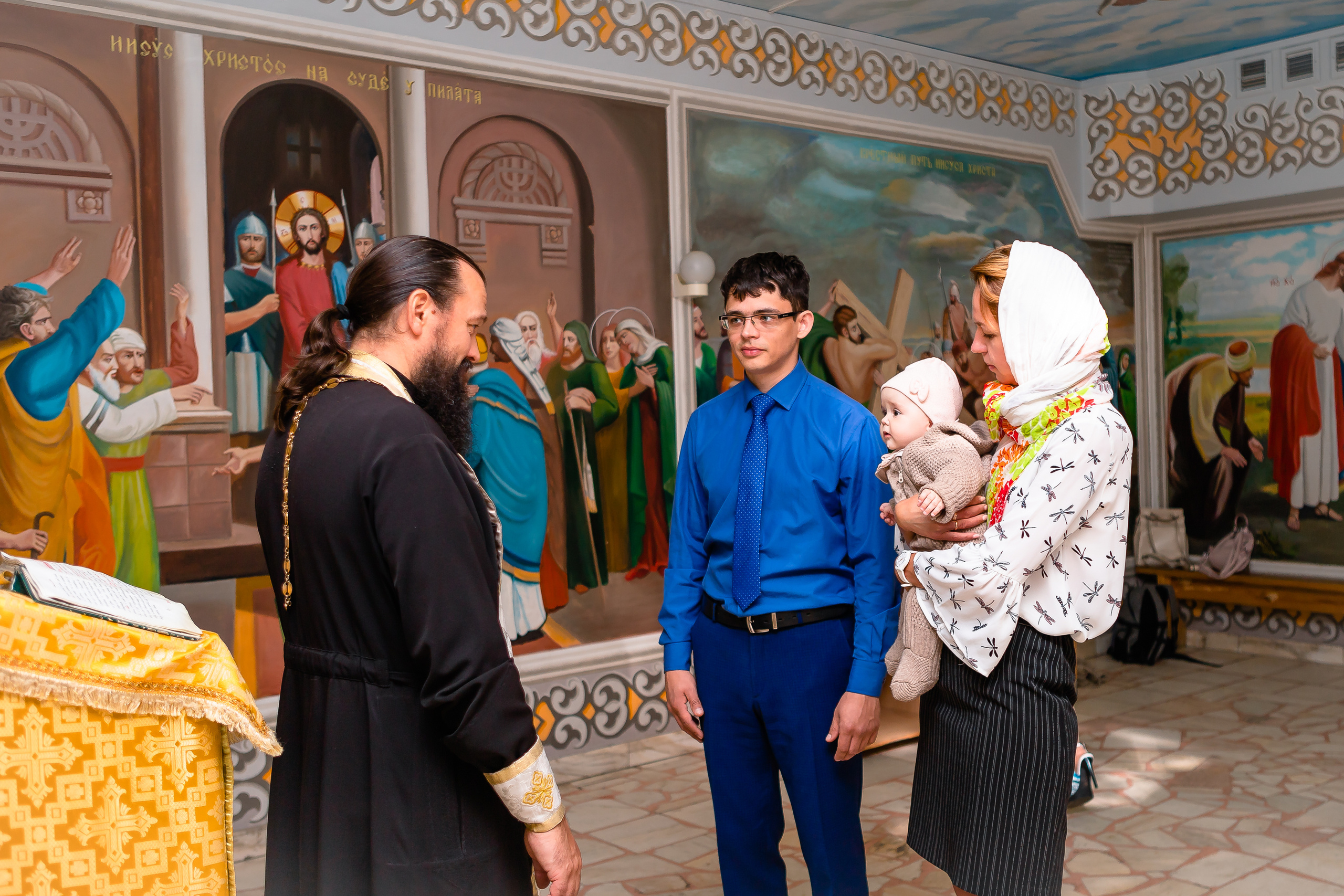 Крещение Дарьи. Семейный и свадебный фотограф в Чебоксарах и Новочебоксарске Ирина Юрь