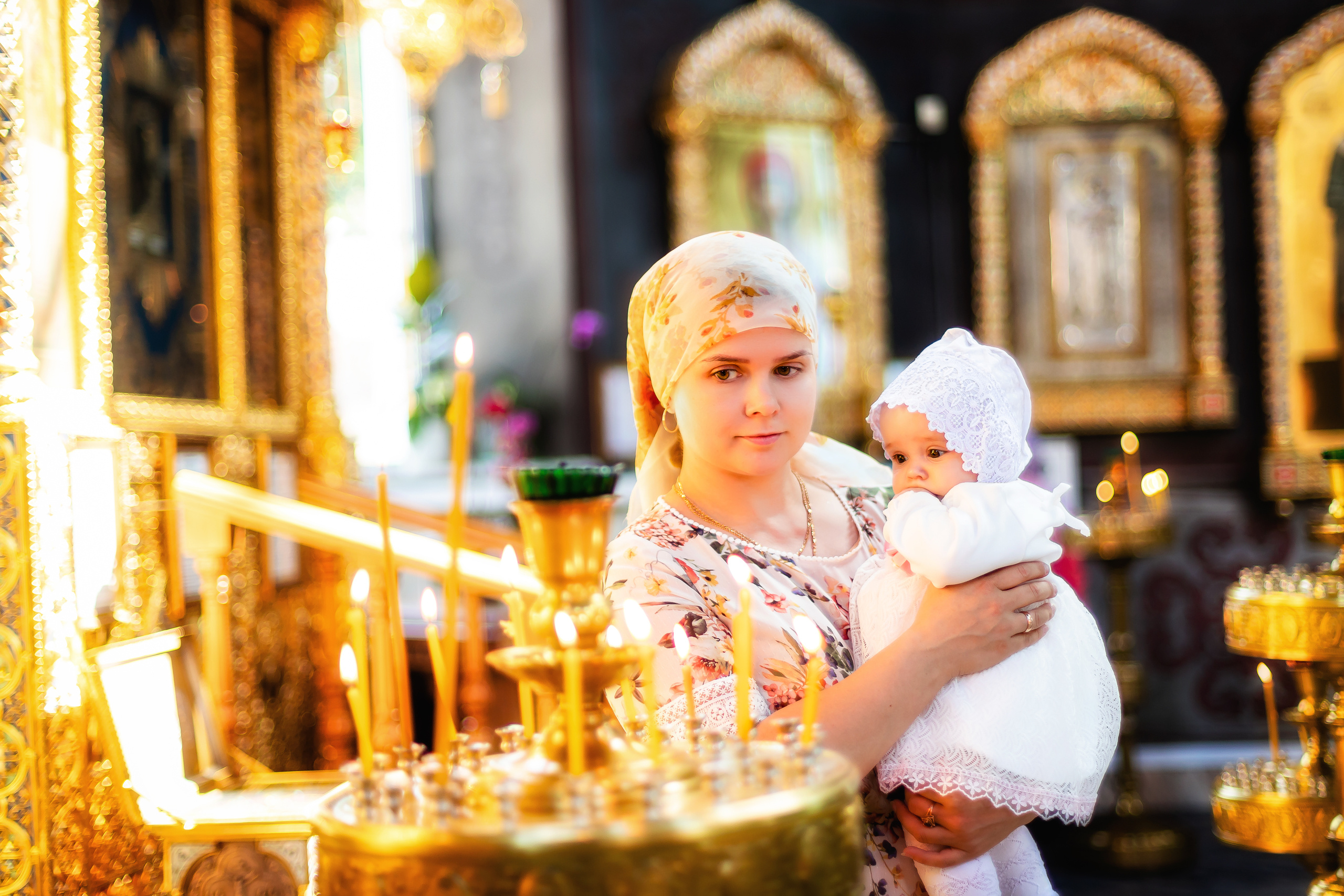 Крещение Дарьи. Семейный и свадебный фотограф в Чебоксарах и Новочебоксарске Ирина Юрь