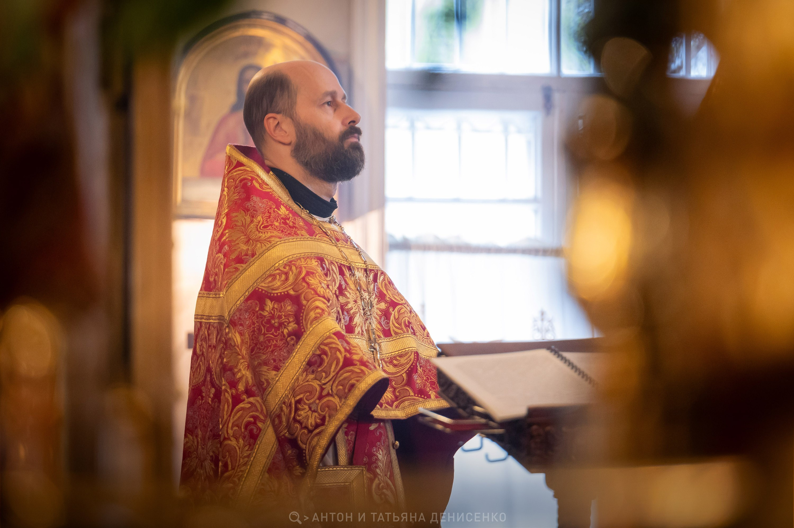 Храм Преображения Господня в Богородском. Антипасха. Антон и Татьяна Денисенко — В храме