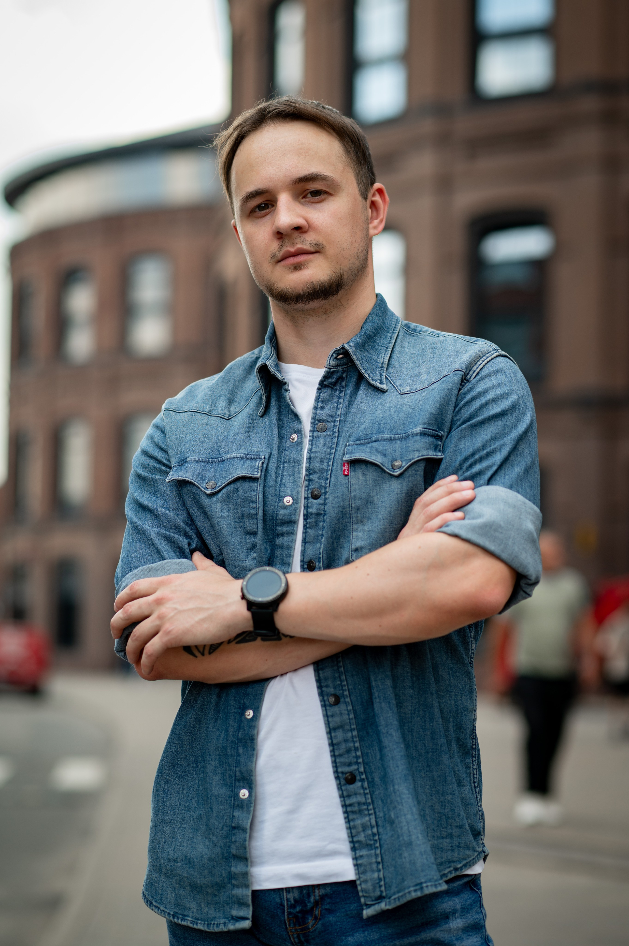 Юрий — деловой портрет для IT-специалиста | Фотосессия в студии Москва