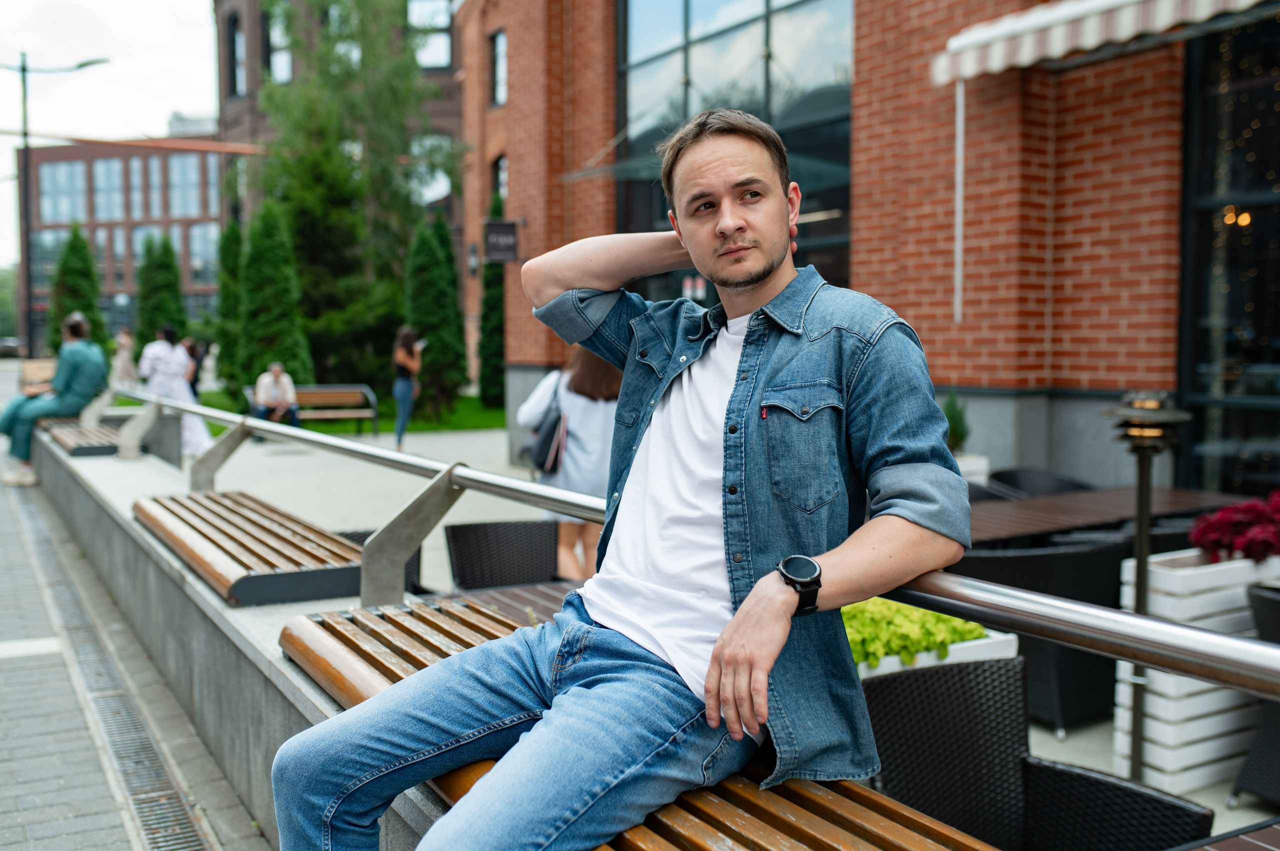 Юрий — деловой портрет для IT-специалиста | Фотосессия в студии Москва