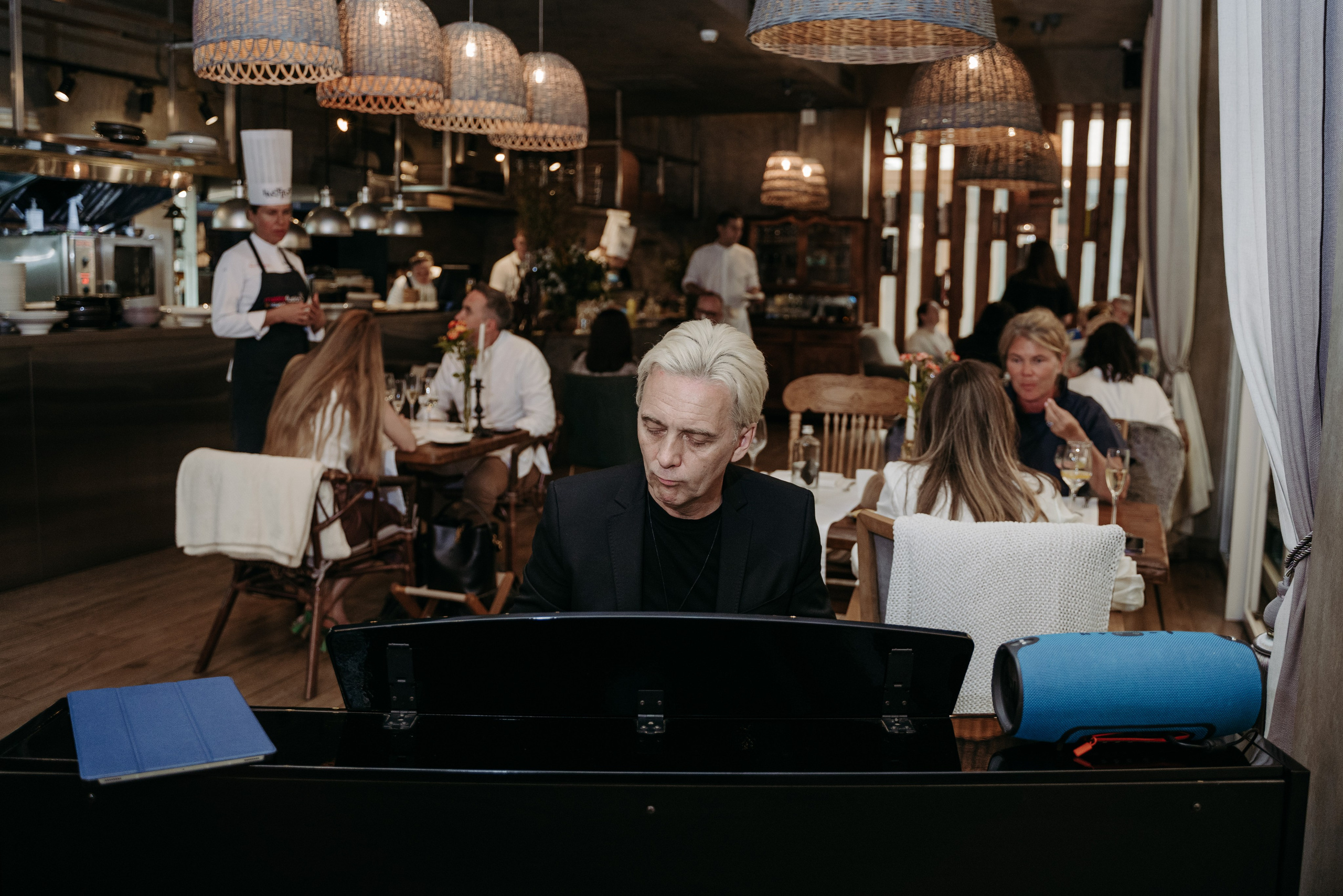 Открытый ужин с Mishlen Шеф Поварами. Репортажный и свадебный фотограф в Москве Рая Небогатова