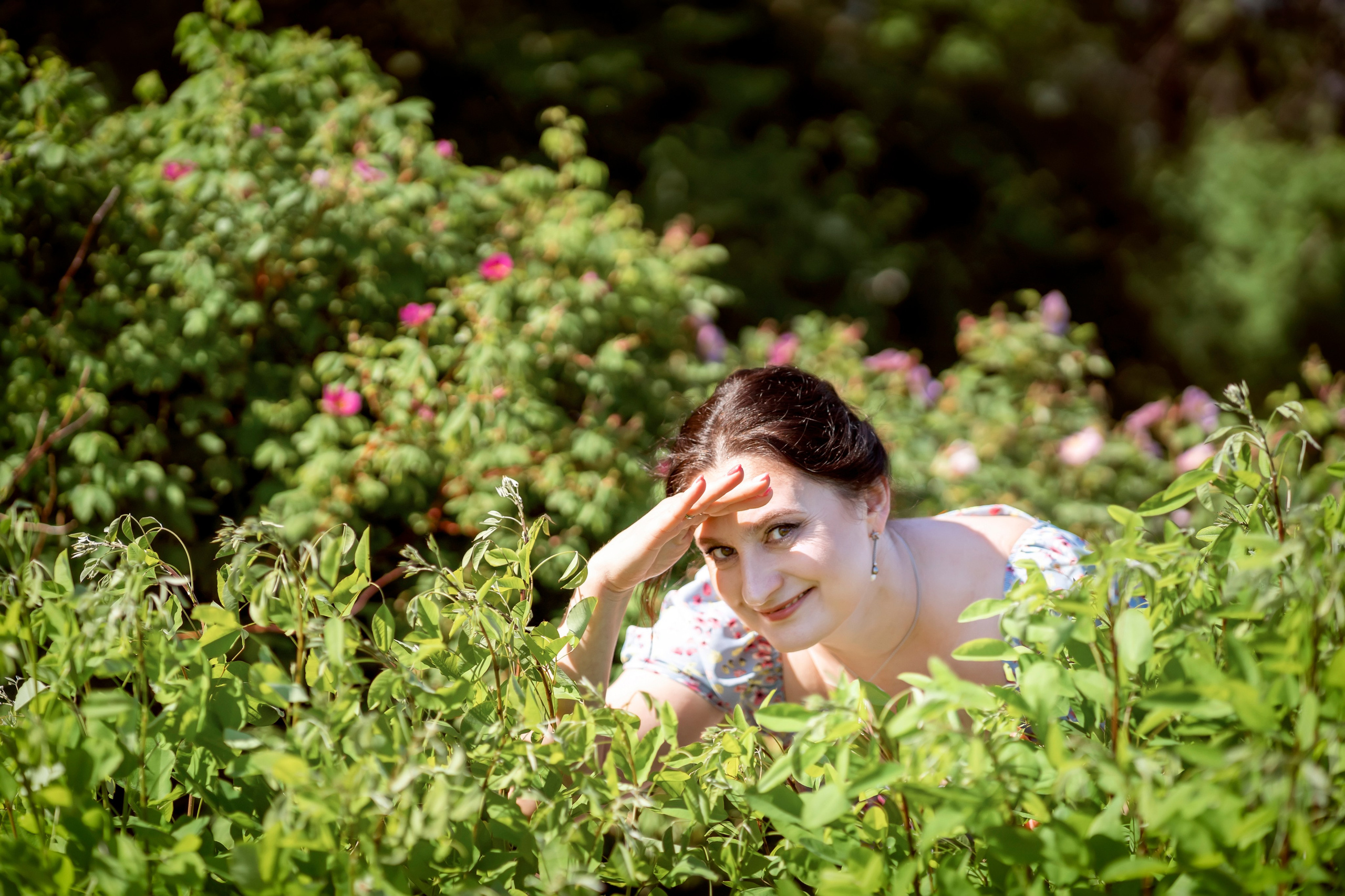 Летняя прогулка в парке. Семейный и детский фотограф в Хабаровске Анна Гриневич