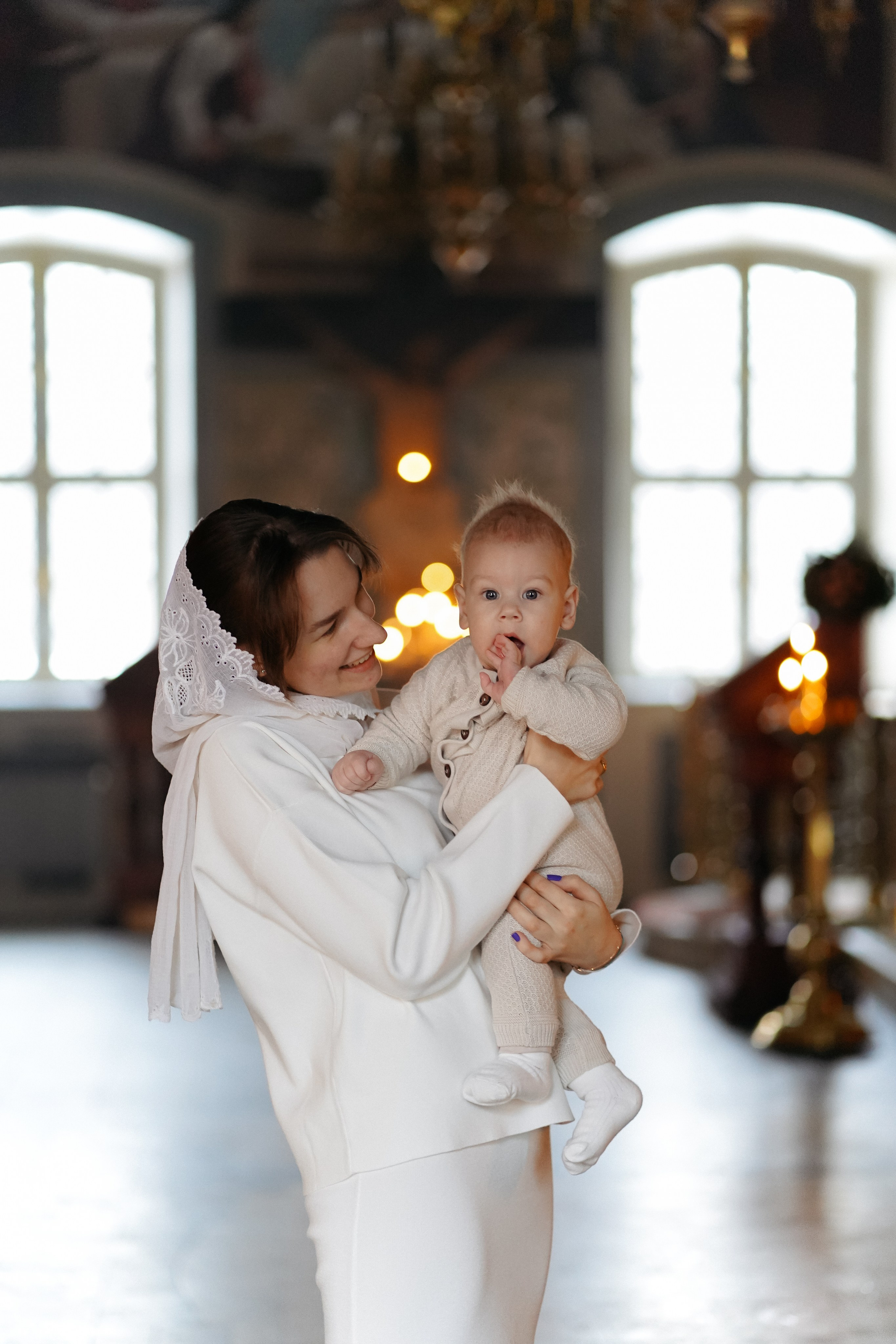 Таинство крещения Льва. Фотограф в Москве Тарасенко Татьяна