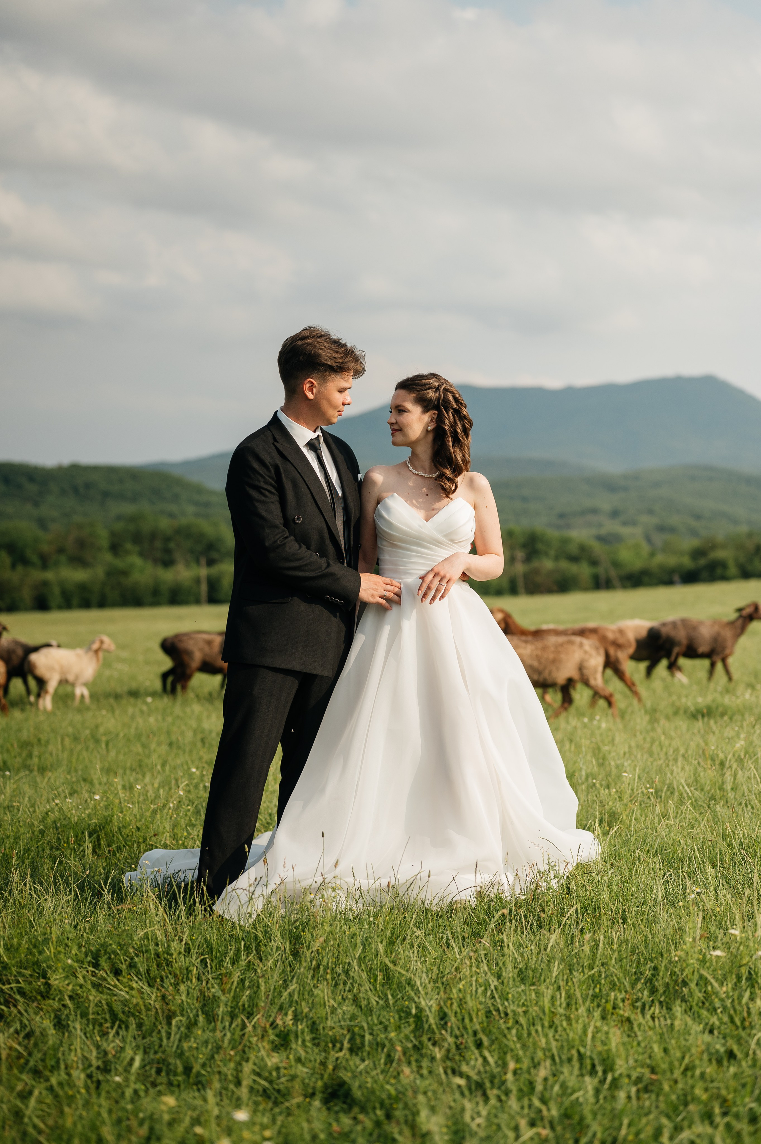Свадебная съёмка в горах. Свадебный и семейный фотограф в Краснодаре Алина Мельник