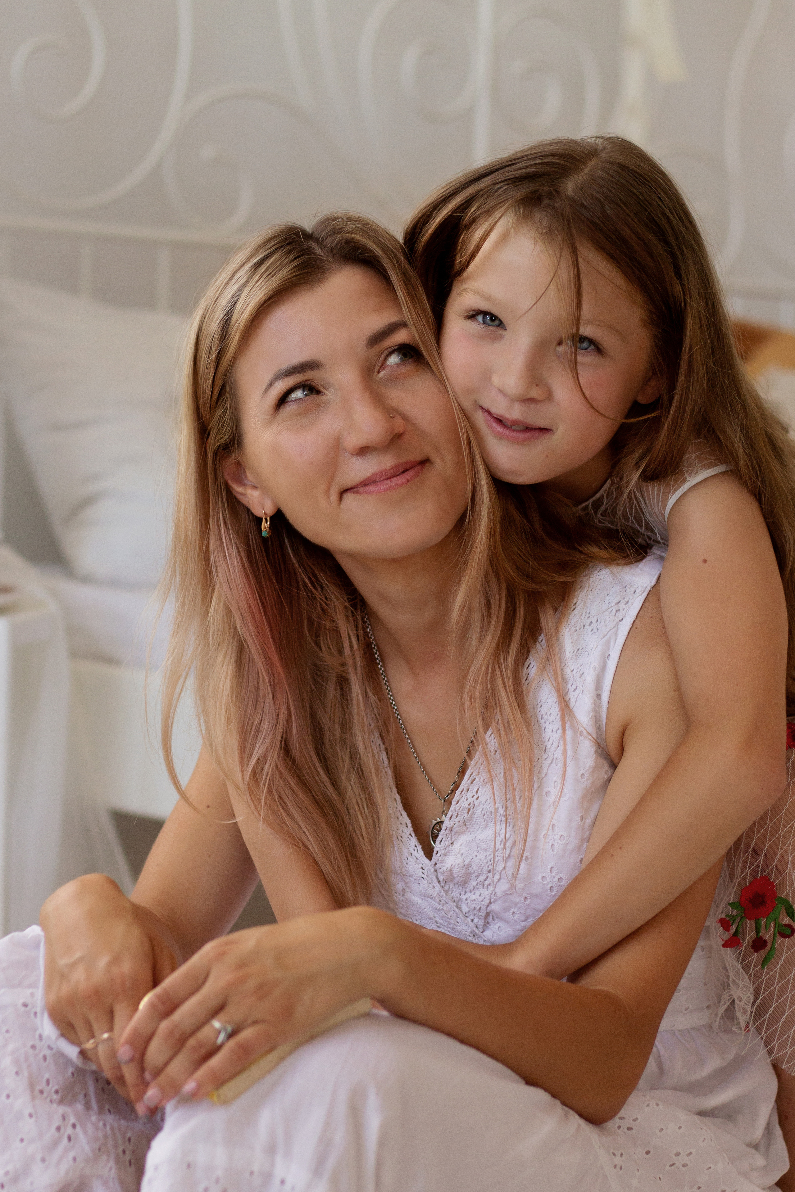 Светлана с дочуркой Вероникой, фотостудия Content. Семейный и детский фотограф в г. Севастополь Екатерина Солдатова