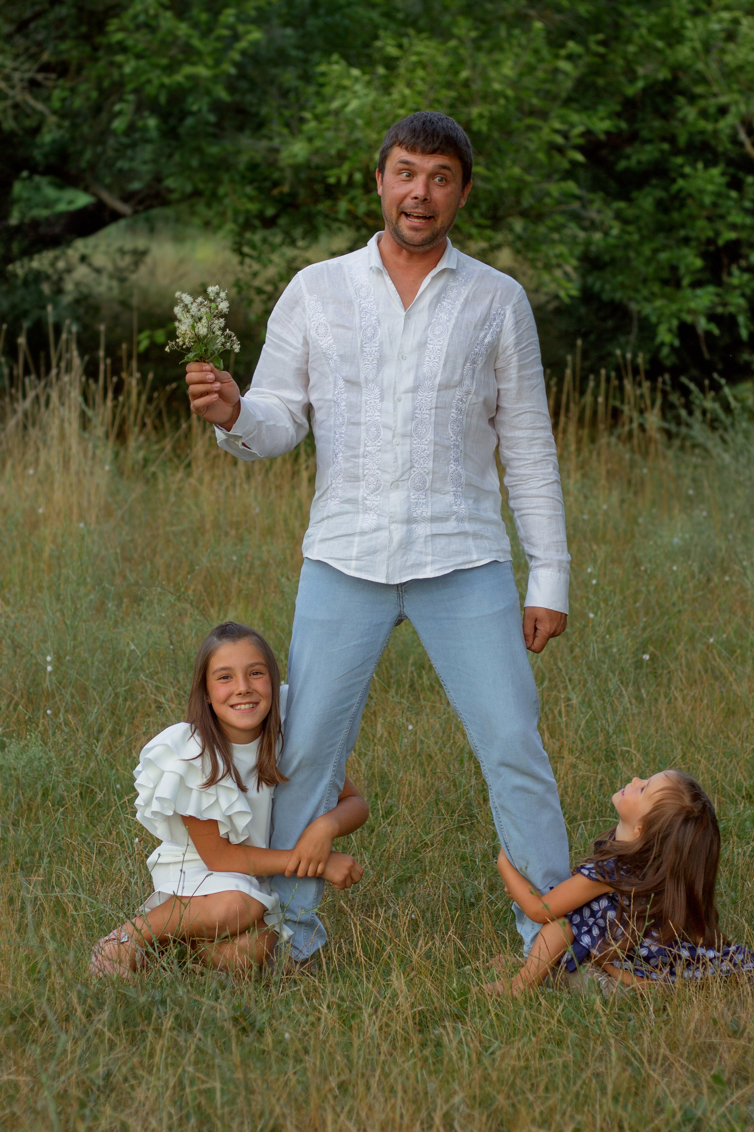 Максим с Катей с детьми, Максимова дача. Семейный и детский фотограф в г. Севастополь Екатерина Солдатова