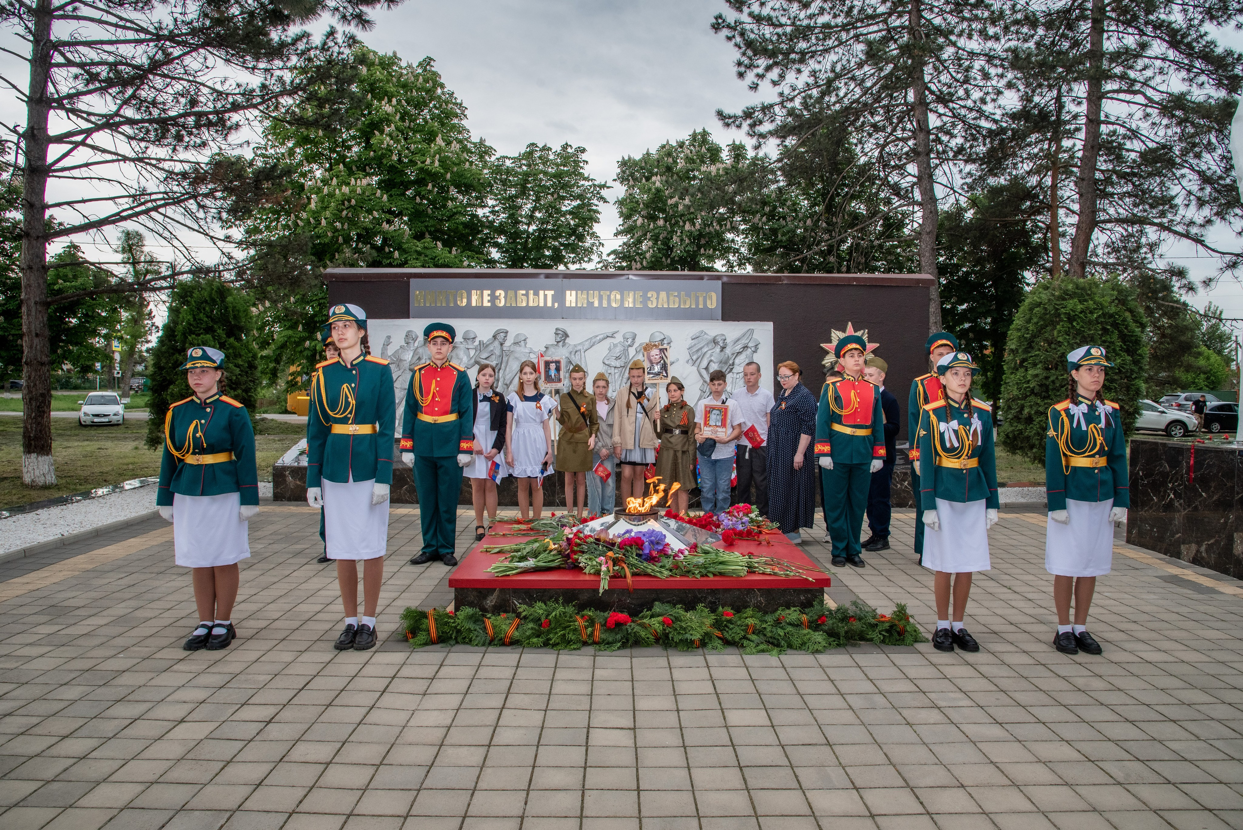Репортаж для СМИ_9мая_п.Агроном (цветокор). Детский и семейный фотограф Краснодар / Сочи Сергеева Олеся