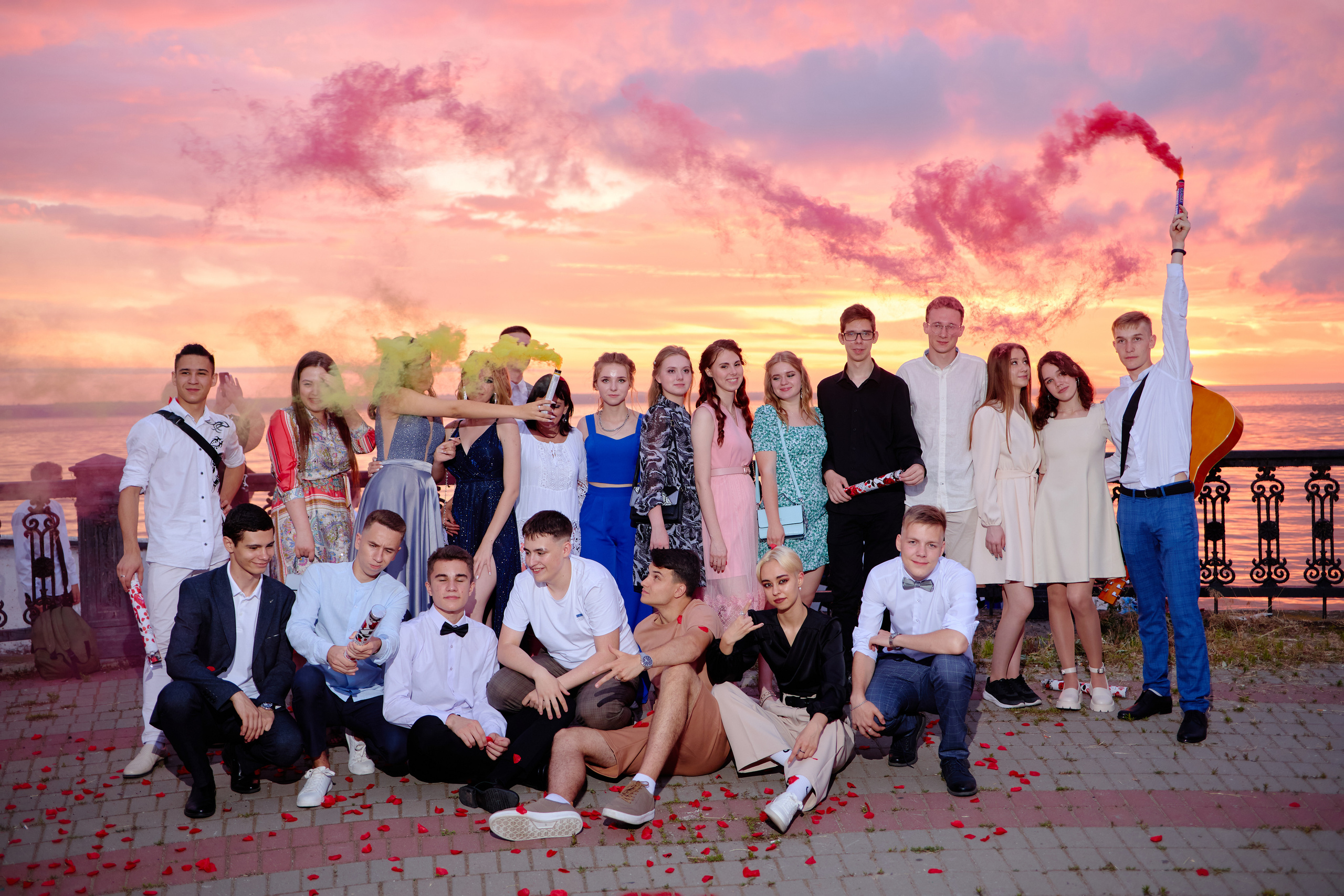 Сьемка на Выпускной 35 школа