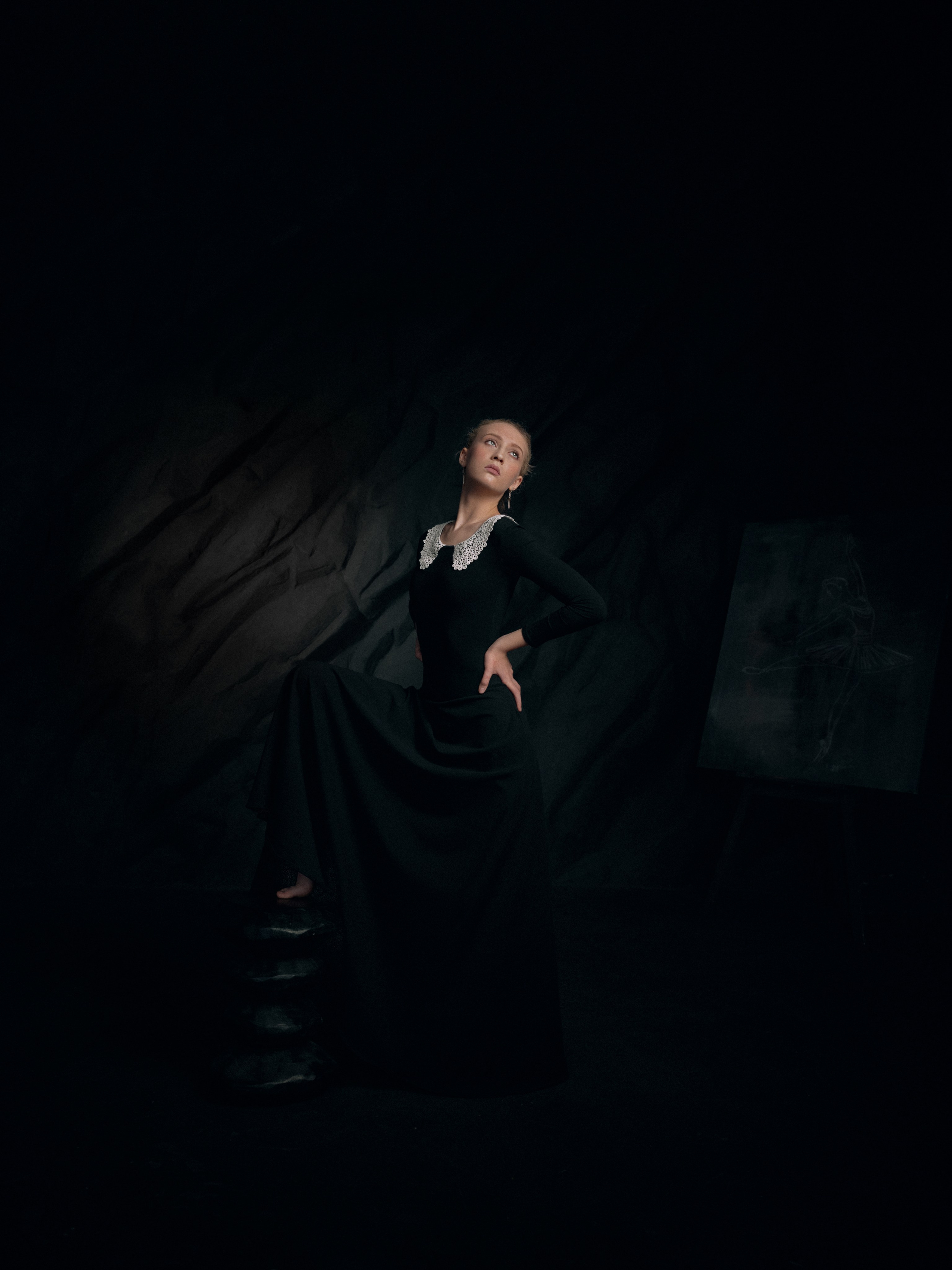 необычная женская фотосессия